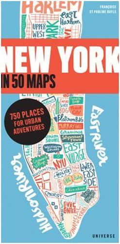New York in 50 Maps /anglais - Image 2