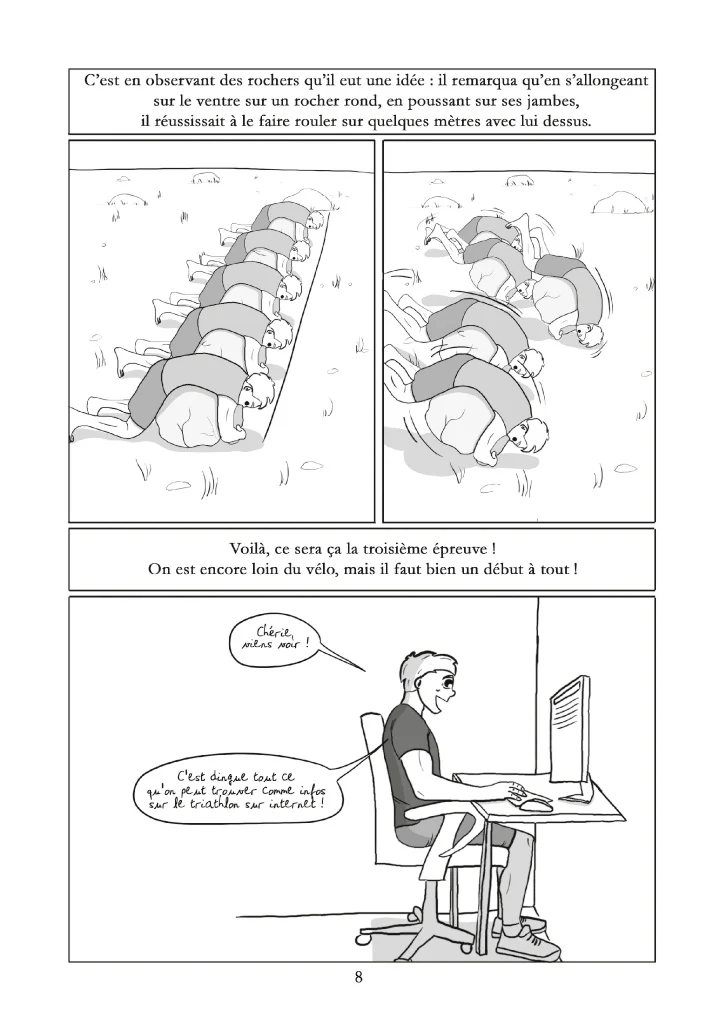 Le Triathlon en BD, 1 - Image 9