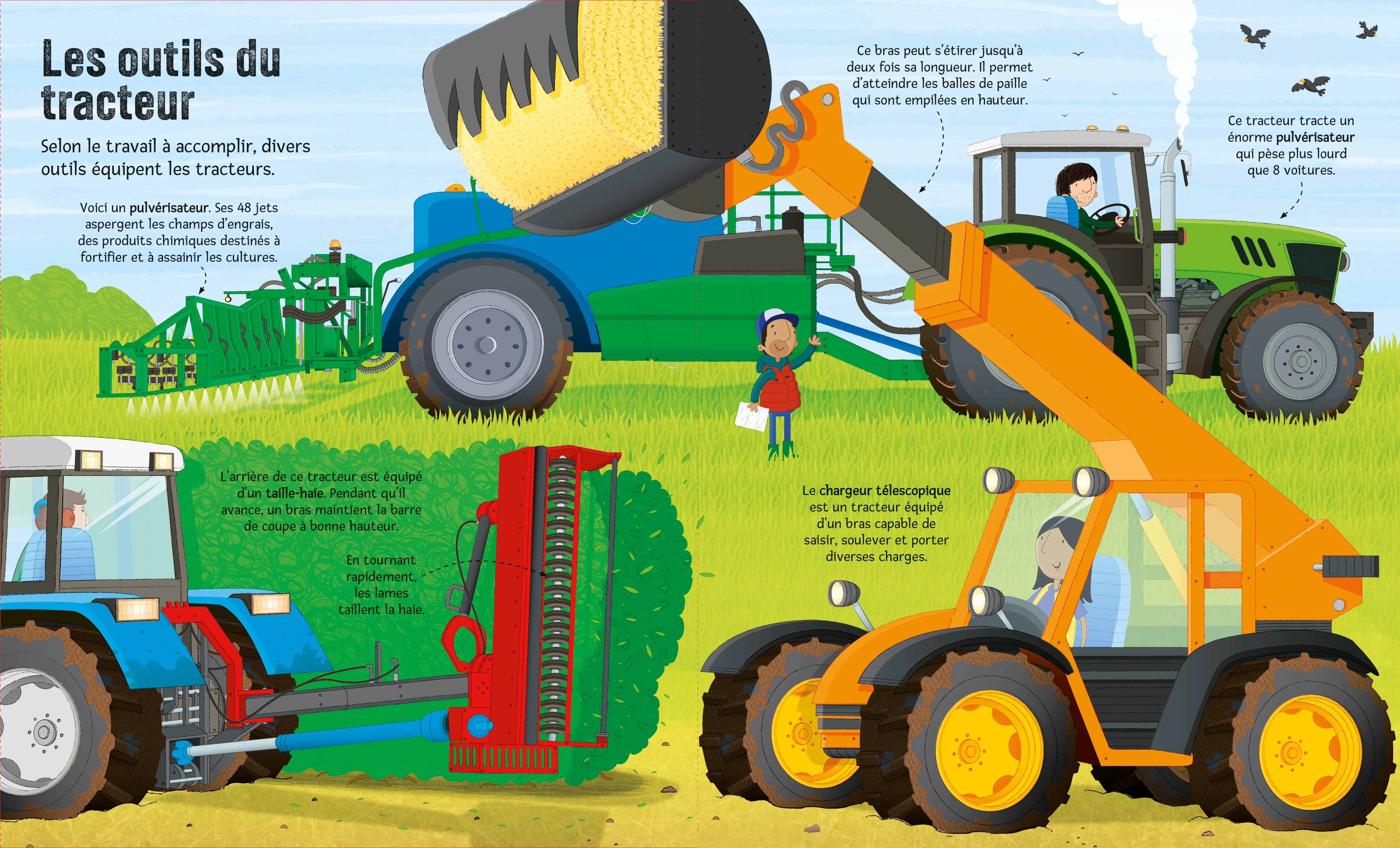 Mon grand livre des tracteurs - dès 4 ans - Image 7