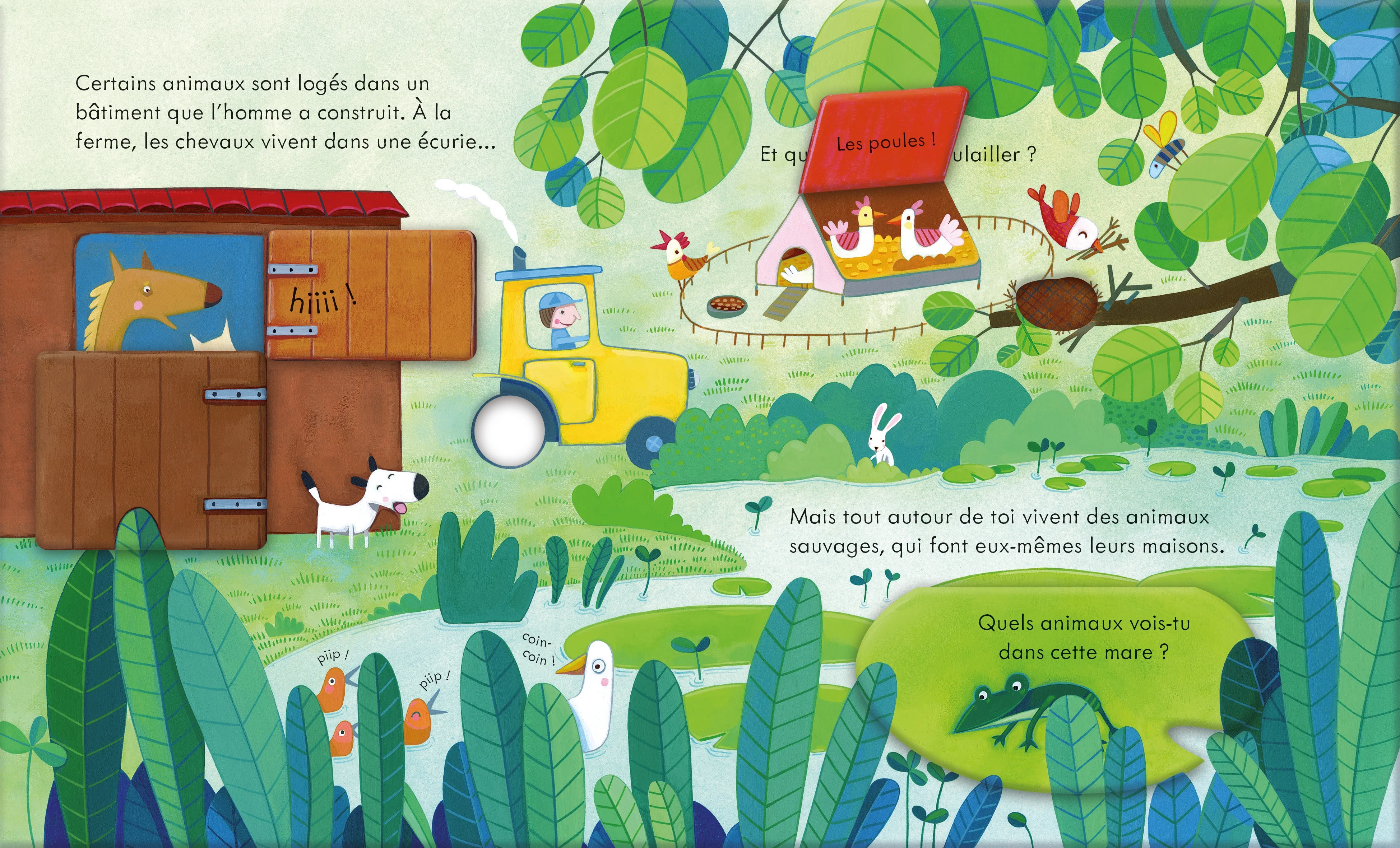 Les maisons des animaux - Coucou ! - dès 3 ans - Image 2
