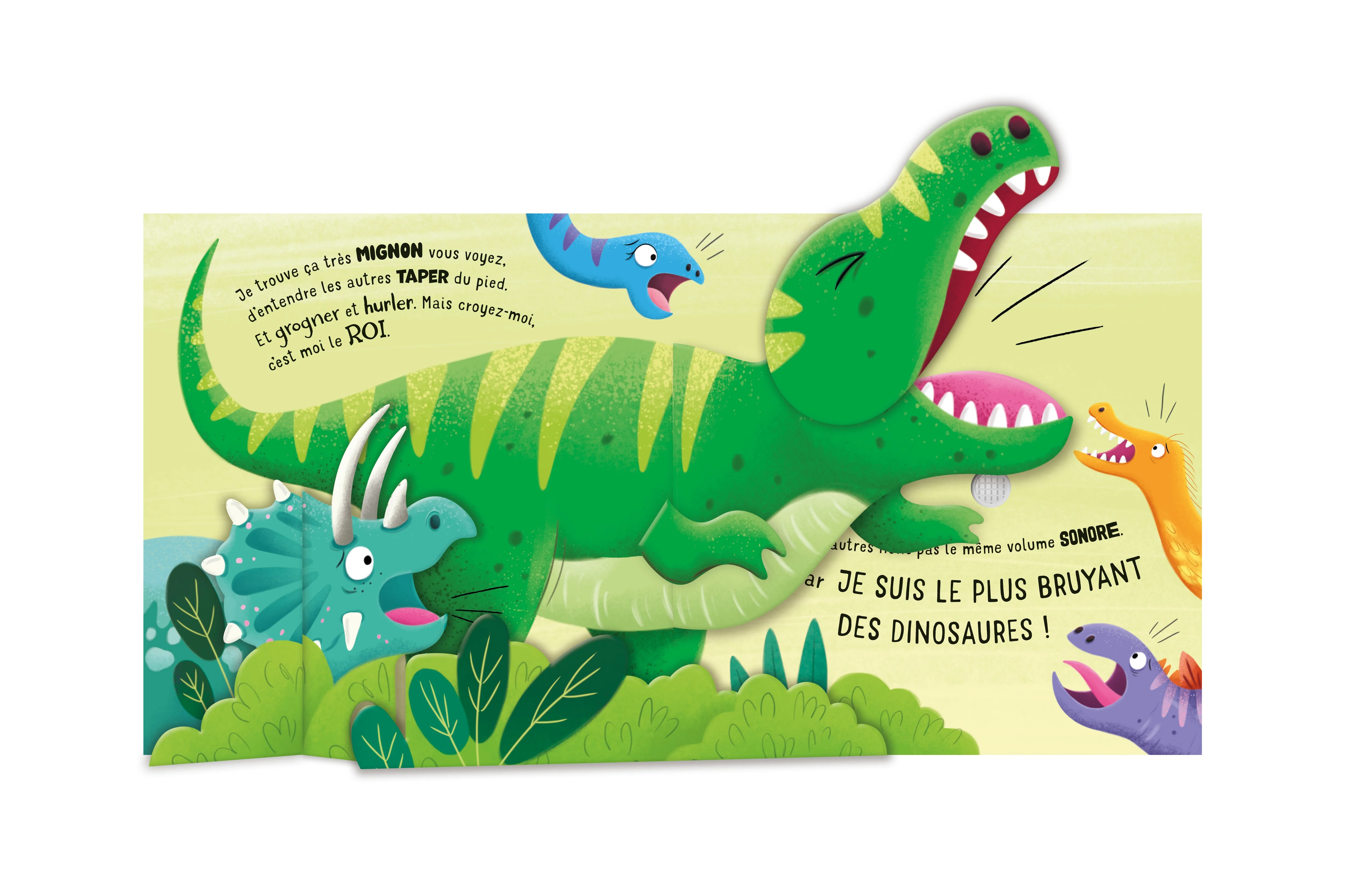 Quel dinosaure crie le plus fort ? - Qui crie le plus fort ? - dès 1 an - Image 4
