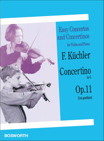 FERDINAND KUCHLER :  CONCERTINO IN G OPUS 11 (1ST POSITION) - Image 2