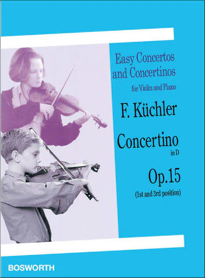 FERDINAND KUCHLER: CONCERTINO IN D OP.15 (VIOLIN/PIANO) - Image 2
