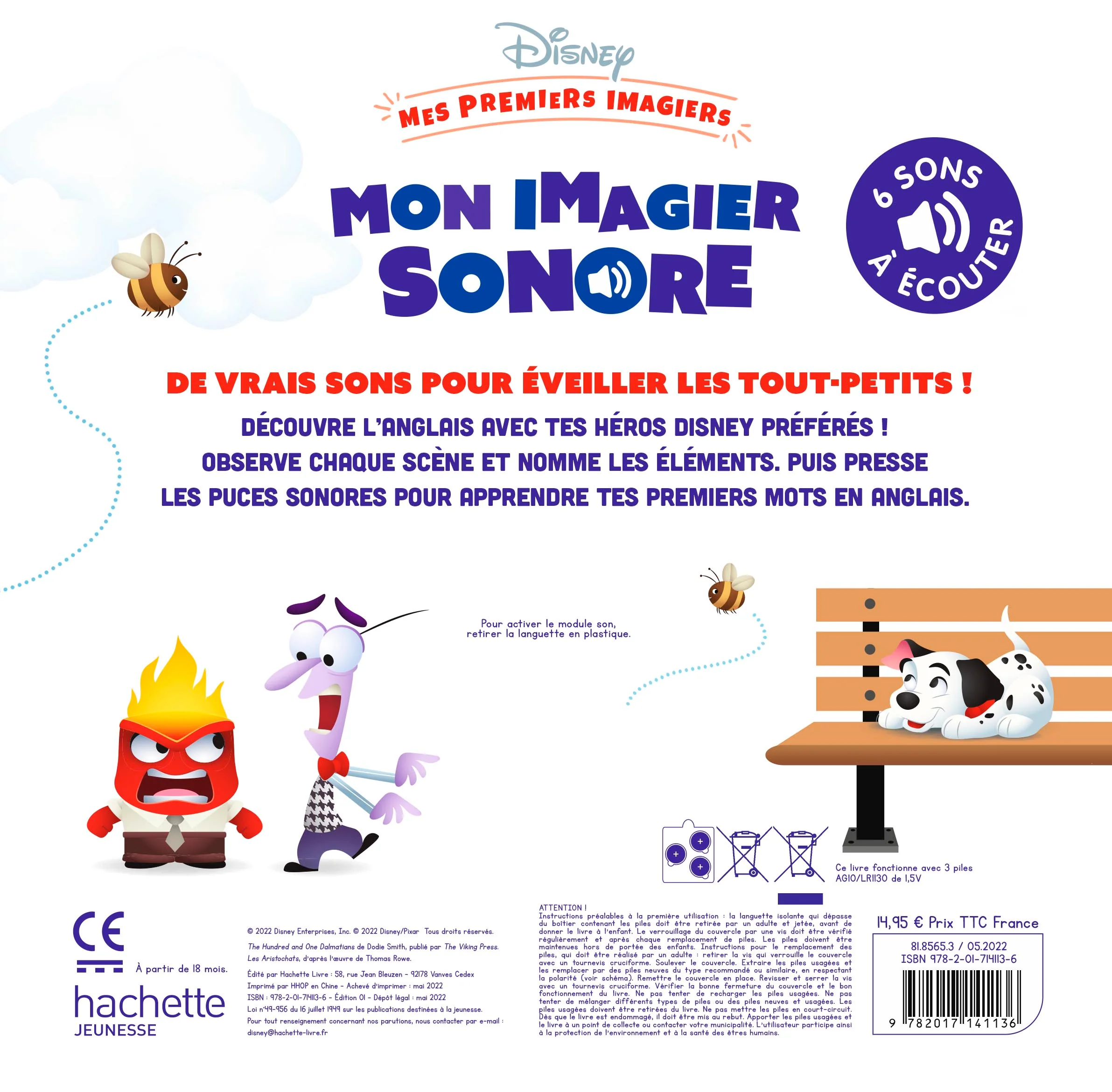 DISNEY BABY - Mon Imagier Sonore - J'apprends l'anglais - Image 5