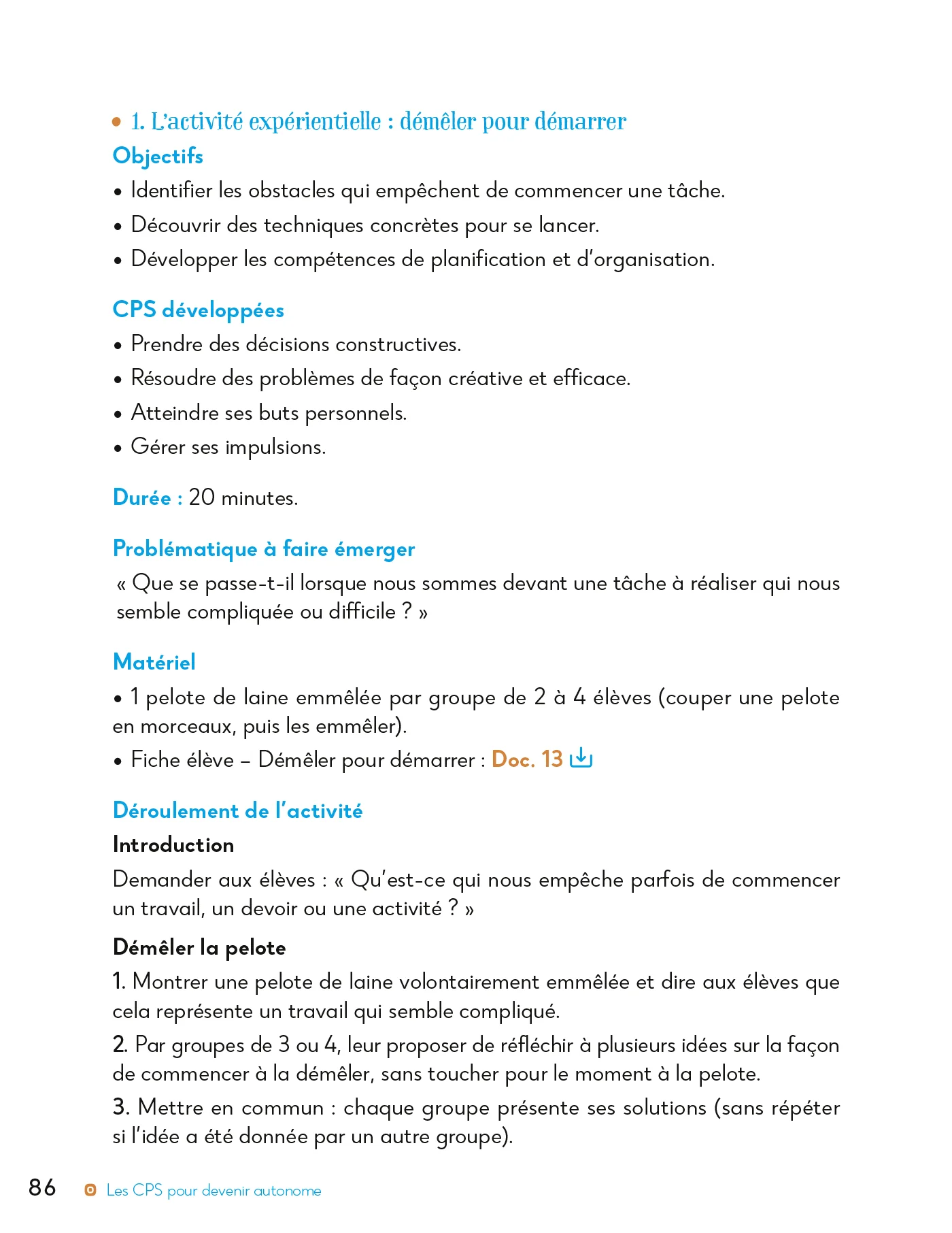 Les compétences psychosociales pour agir dans la classe du CE1 à la 6e. CAP* sur la réussite Ed 2026 - Image 13