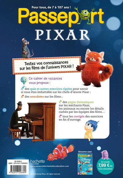 Passeport Pixar - Cahier de vacances 2026 - Image 6
