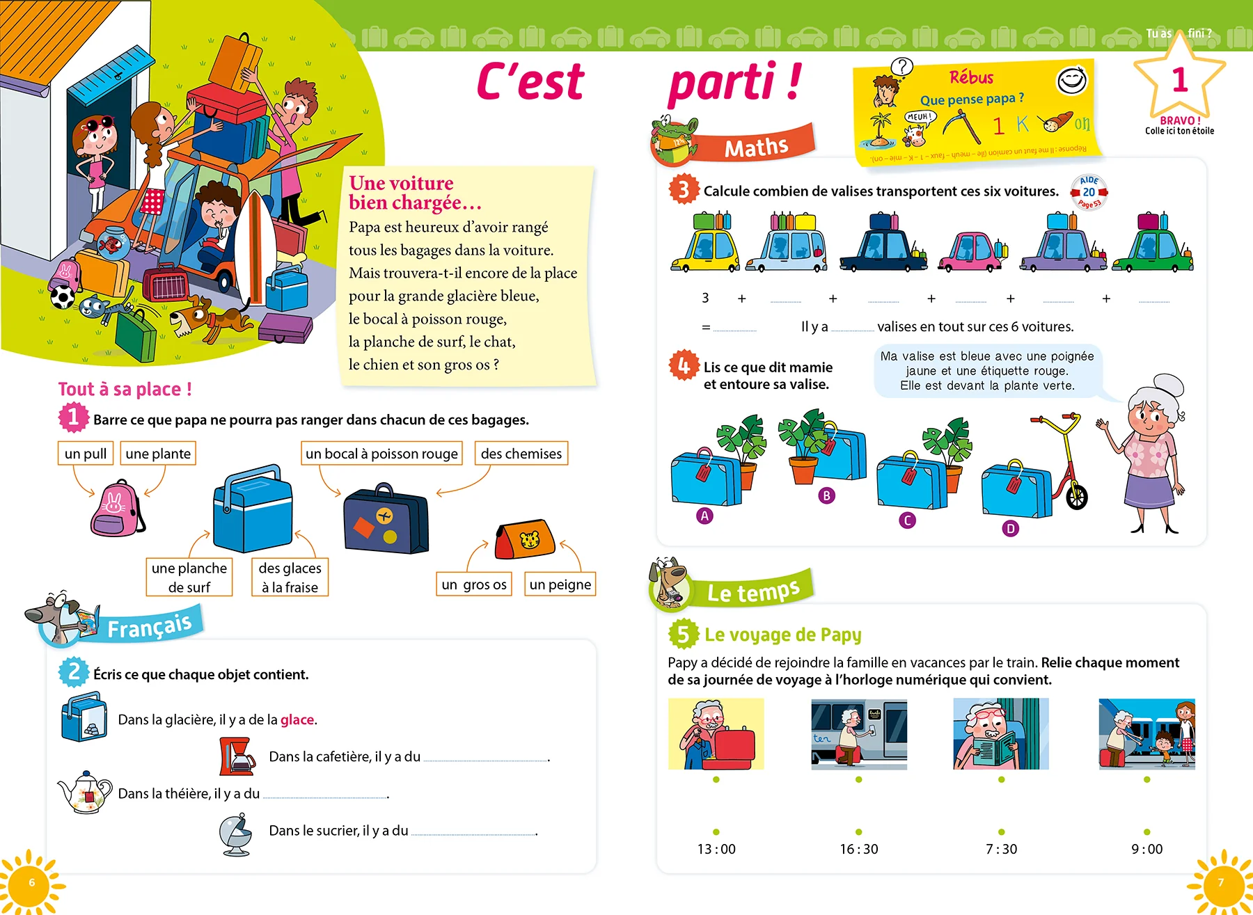 Passeport - Du CP au CE1 6/7 ans - Cahier de vacances 2026 - Image 8