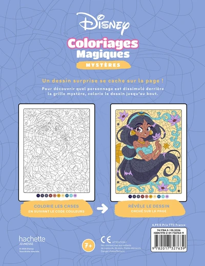 DISNEY PRINCESSES - Mes Coloriages Magiques - Mystères - Princesses Mangas - Image 2