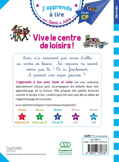 Sami et Julie CP niveau 3 - Vive le centre de loisirs ! - Image 2