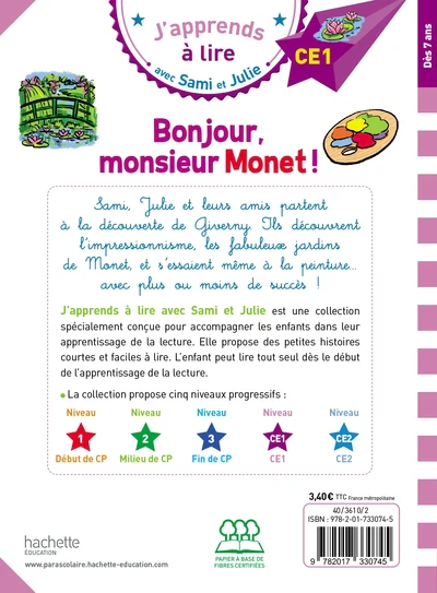 Sami et Julie CE1 - Bonjour monsieur Monet ! - Image 2