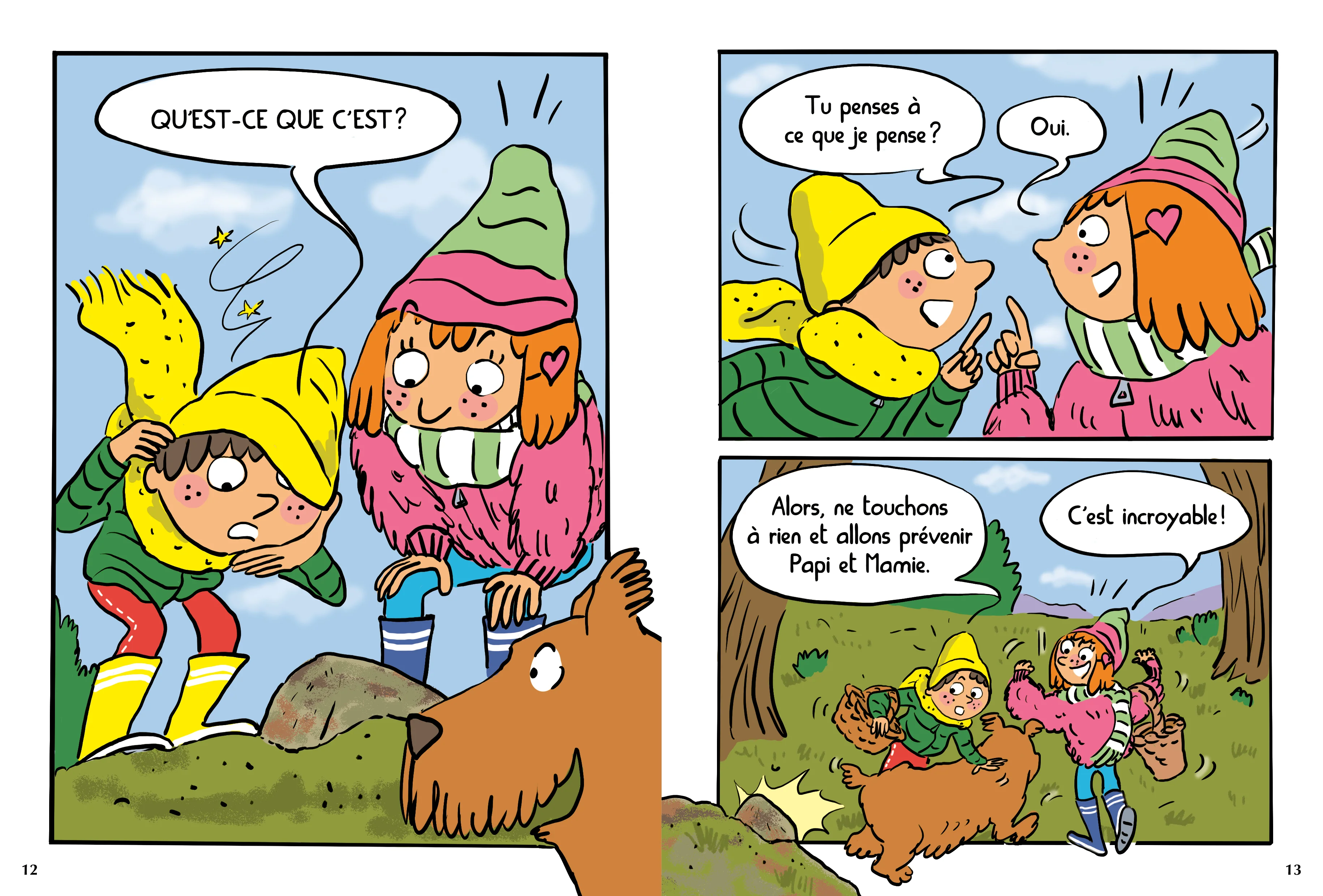 Sami et Julie BD Fin de CP- CE1 - Sur la trace des dinosaures - Image 3
