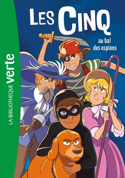 Les Cinq (nouvelle édition), Tome 44 - Les Cinq au bal des espions
