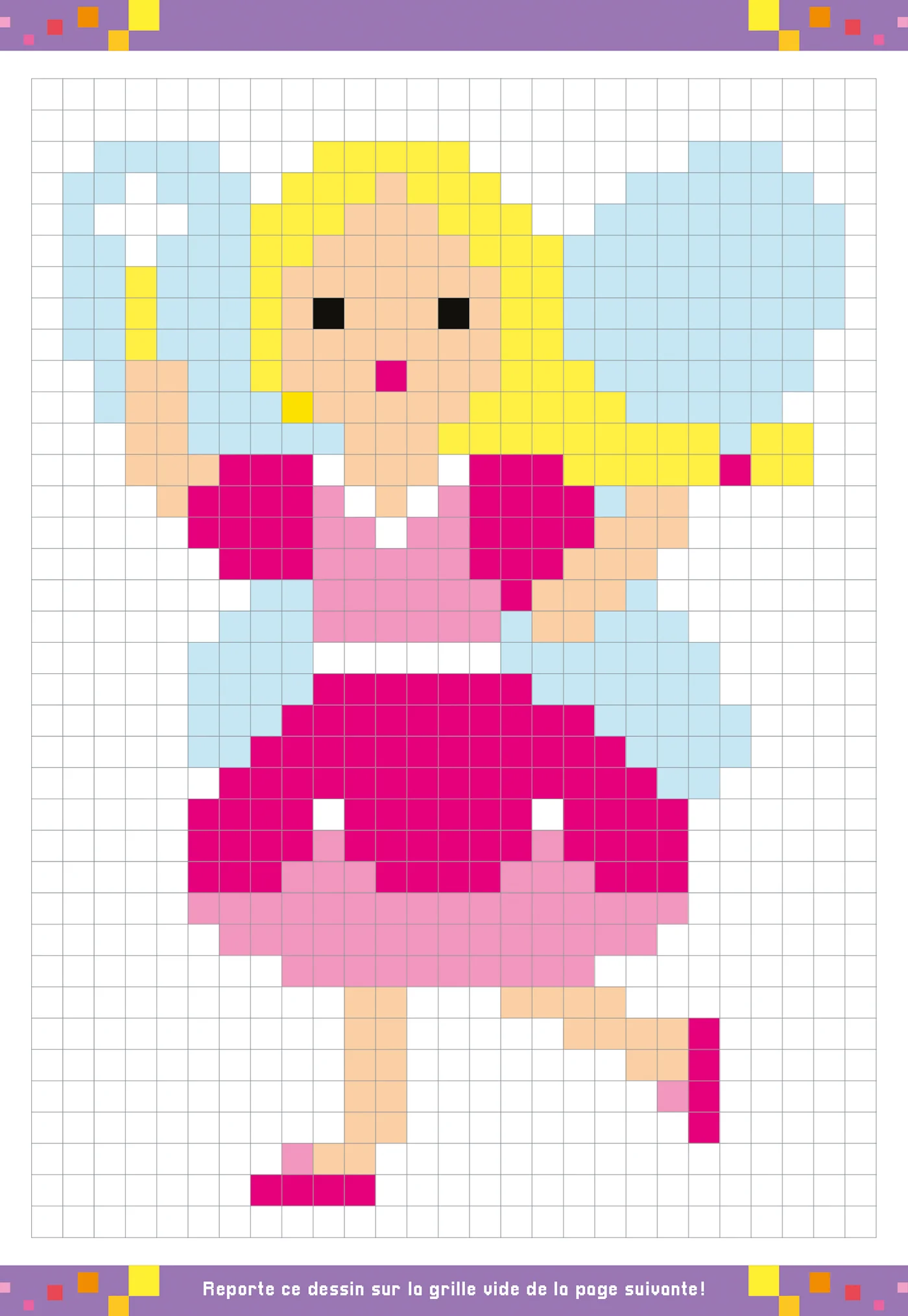 Coloriages pixels kawaii - Image 10