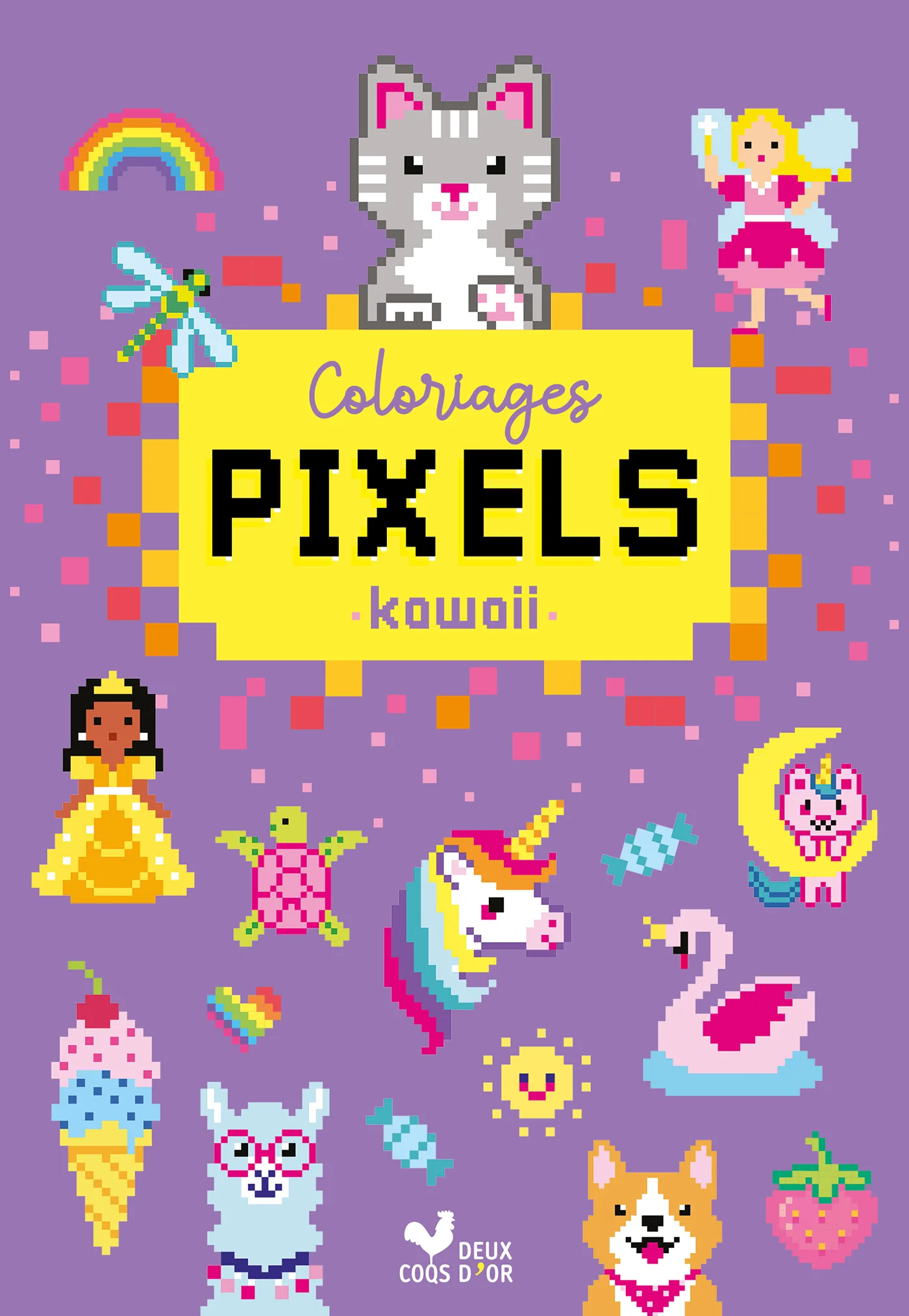 Coloriages pixels kawaii - Image 3