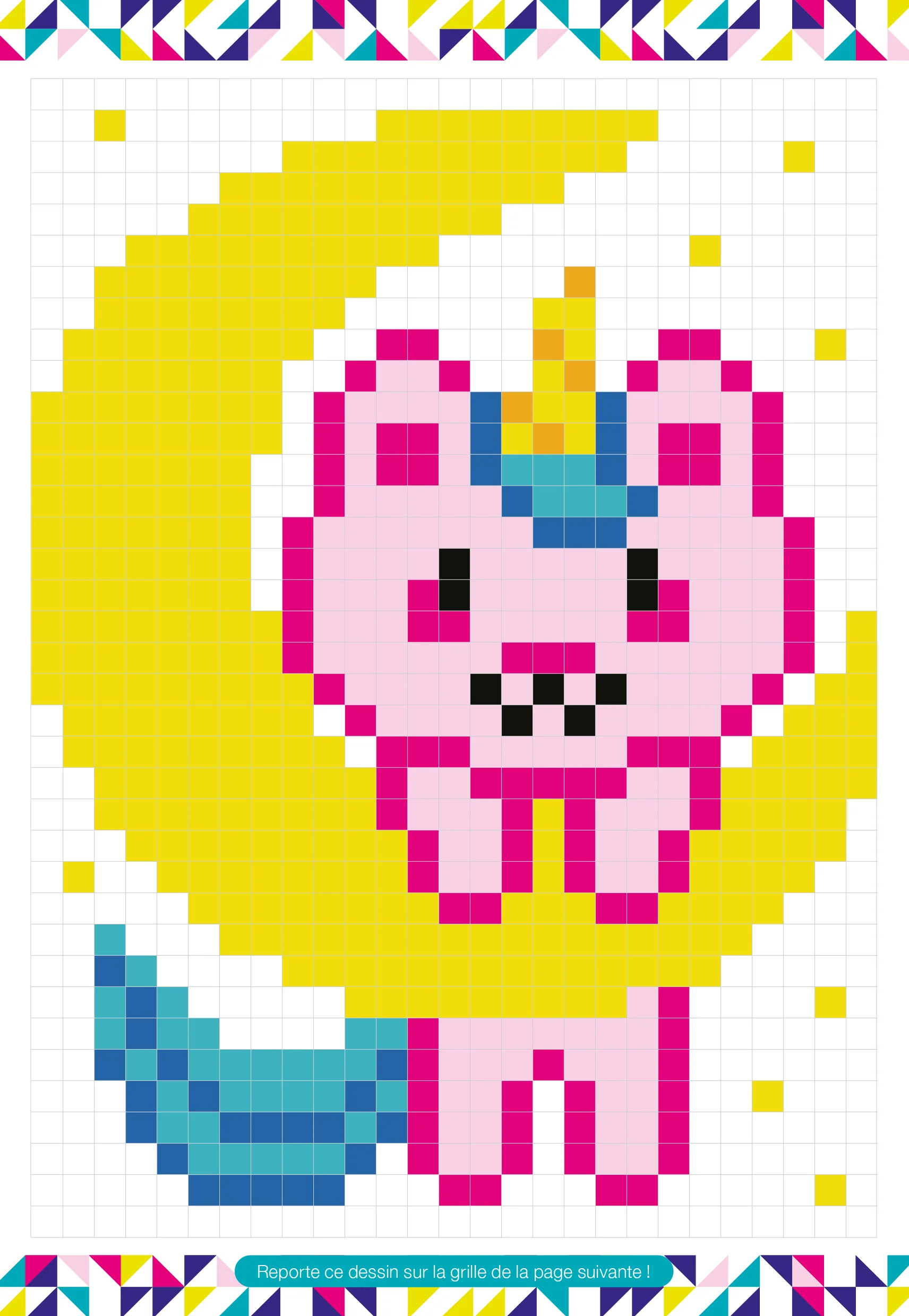 Coloriages pixels kawaii - Image 4