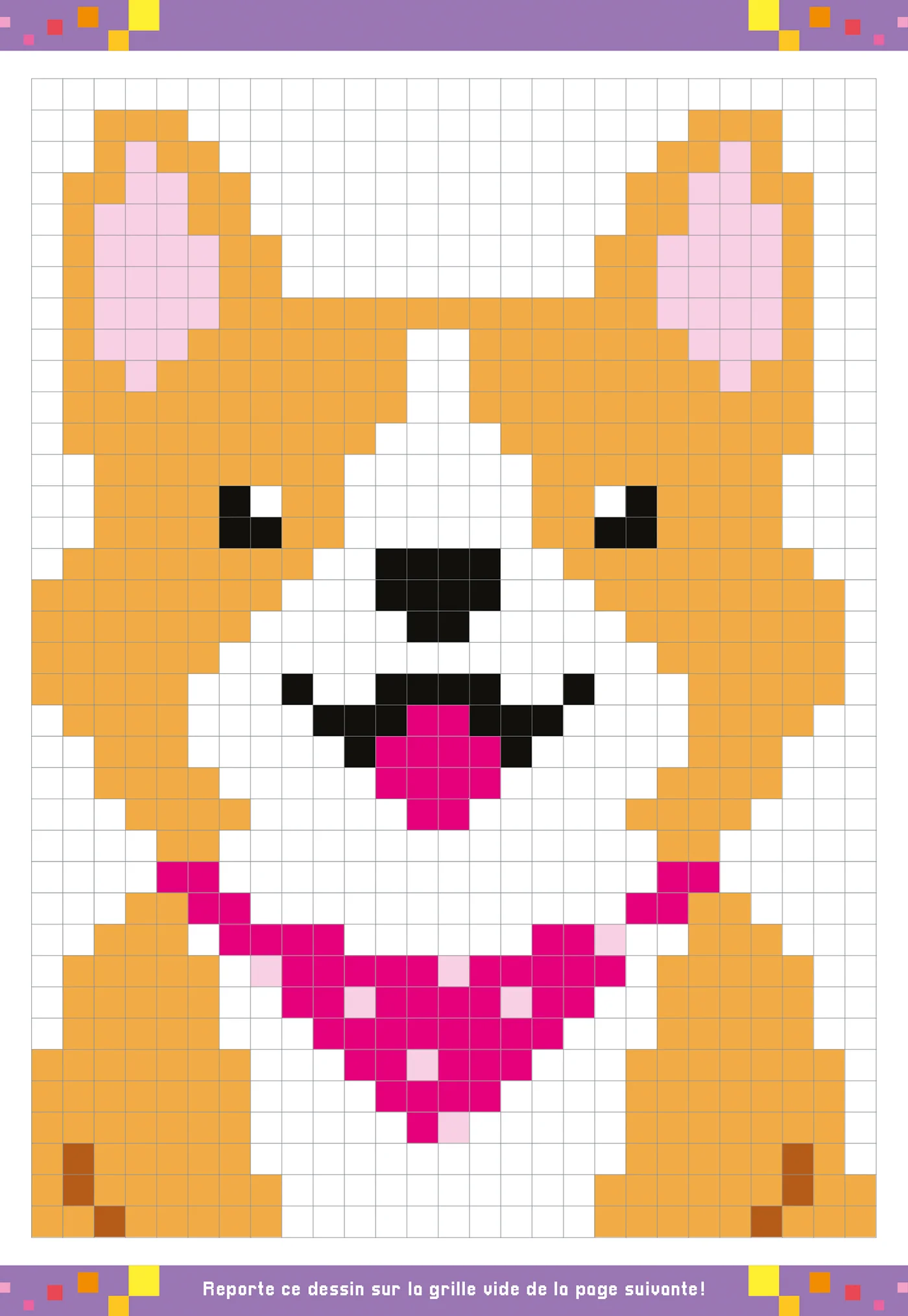 Coloriages pixels kawaii - Image 8