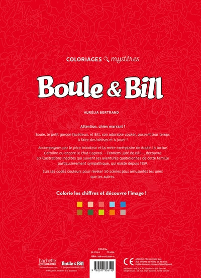 Coloriages mystères Boule & Bill: Coloriez les chiffres et découvrez l'image - Image 2