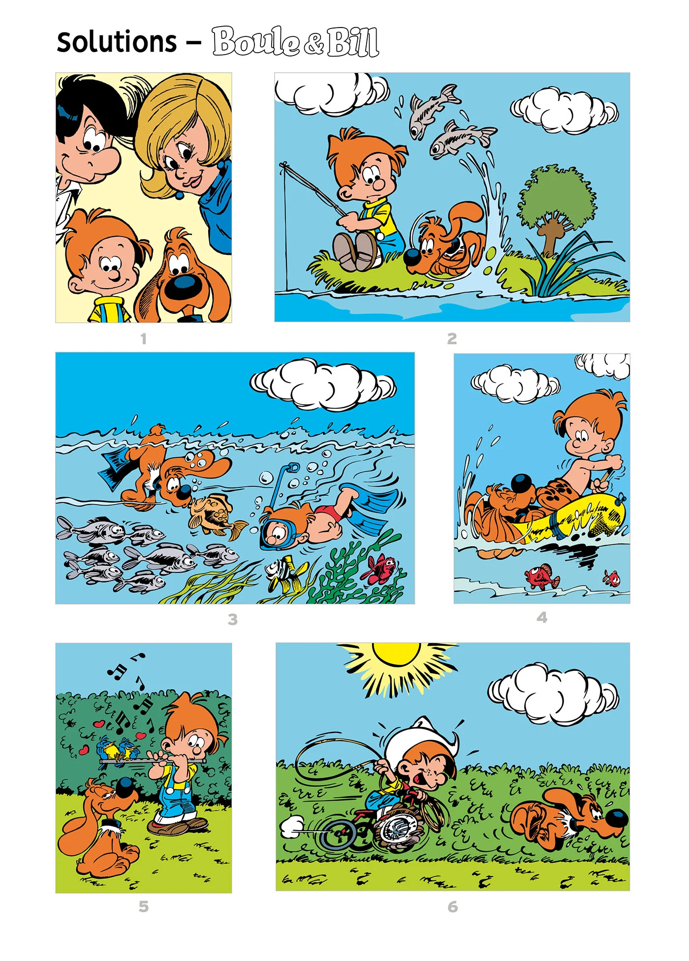 Coloriages mystères Boule & Bill: Coloriez les chiffres et découvrez l'image - Image 4