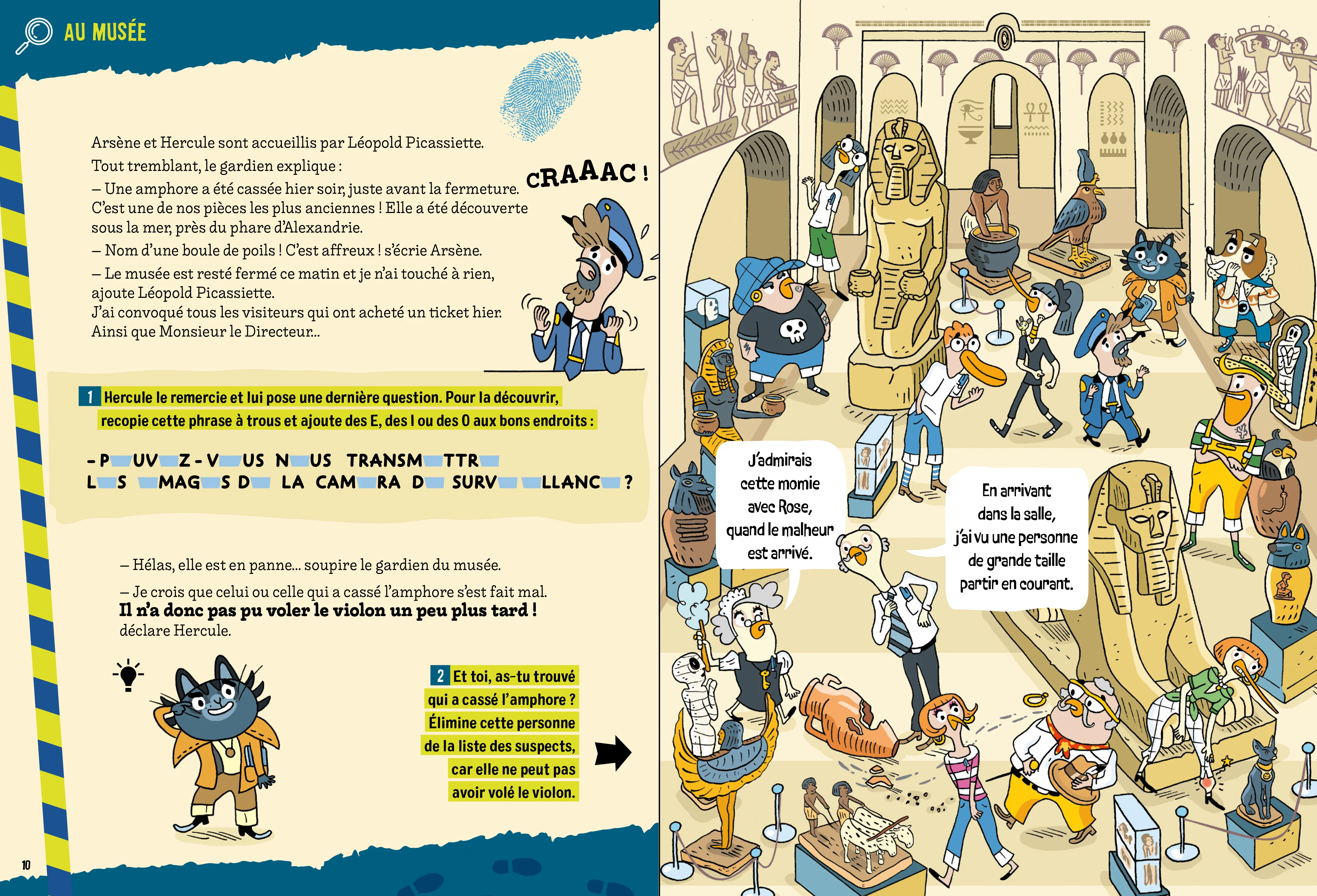 Les enquêtes d'Arsène Malin et Hercule Noirot - Une mystérieuse disparition - Image 3