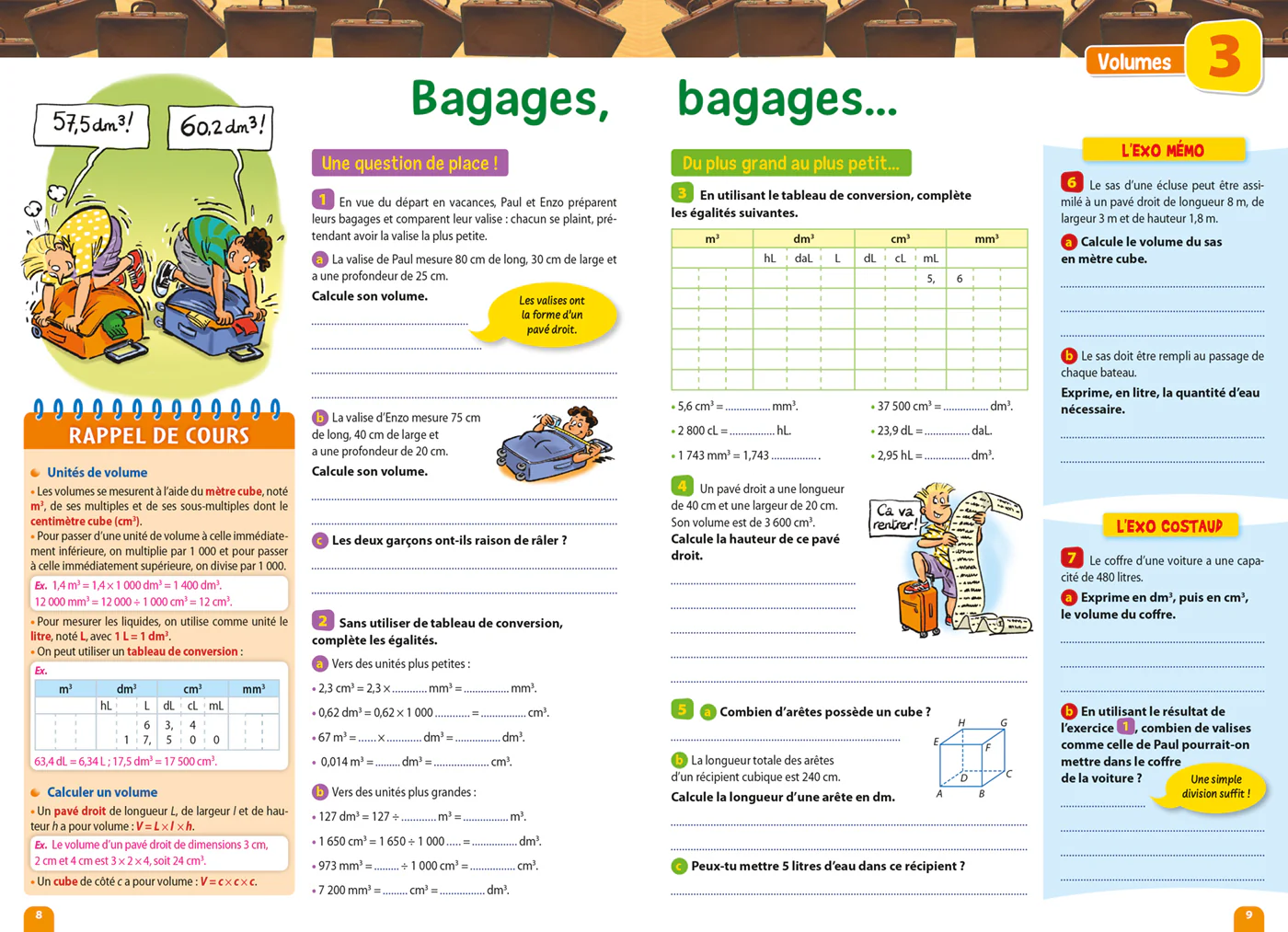 Passeport - Maths de la 6e à la 5 e - Cahier de vacances 2026 - Image 10