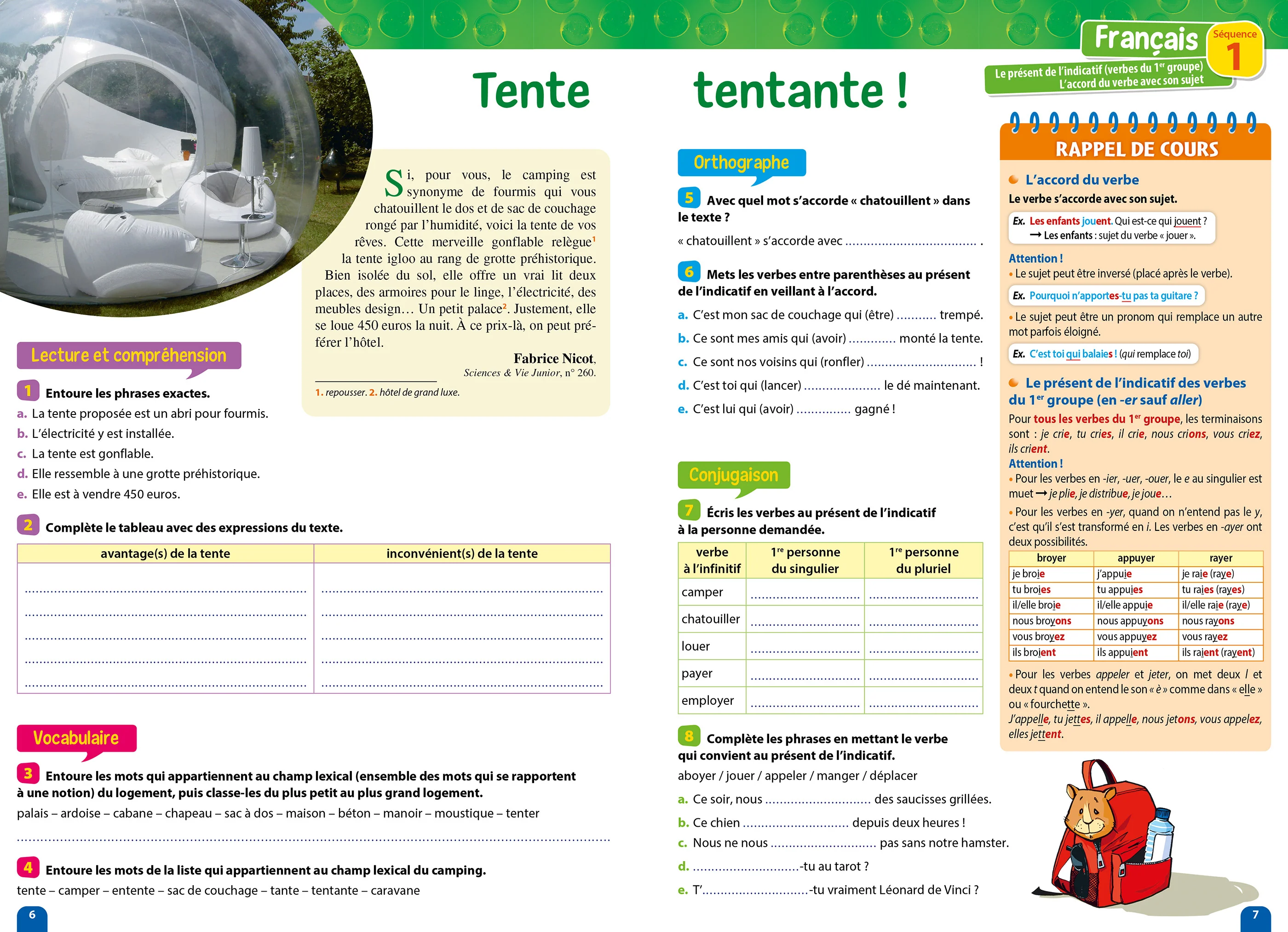 Passeport - Toutes les matières - De la 6e à la 5e - Cahier de vacances 2026 - Image 3
