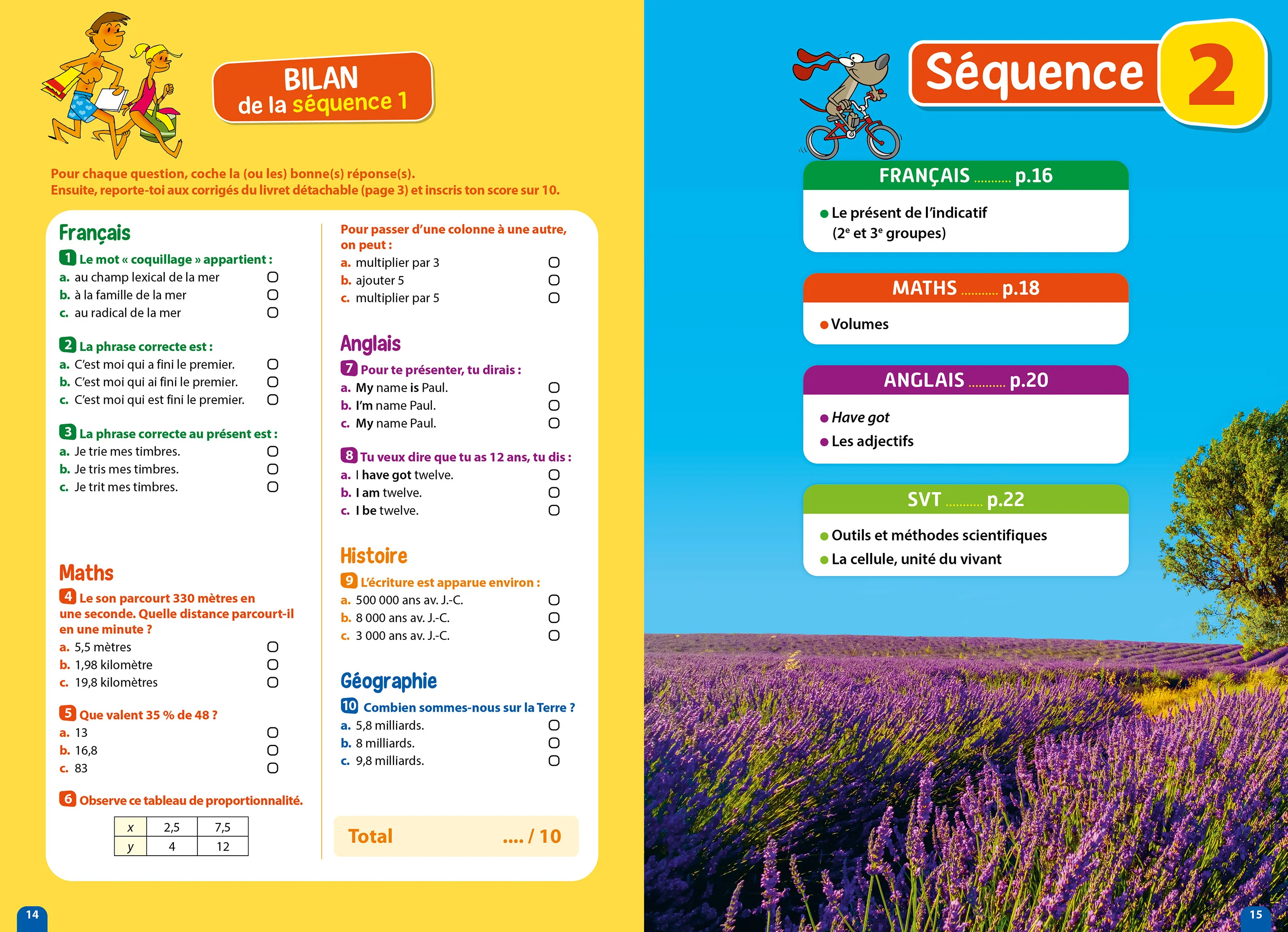 Passeport - Toutes les matières - De la 6e à la 5e - Cahier de vacances 2026 - Image 4