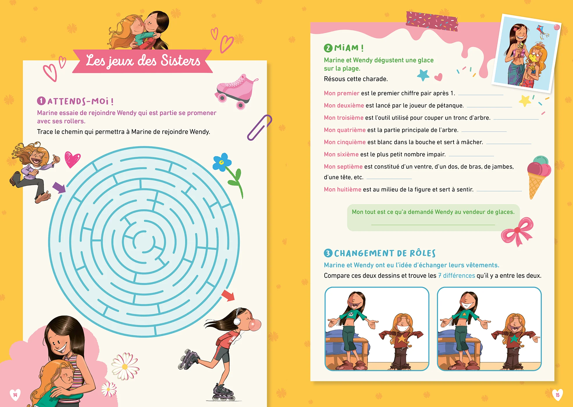 Les Sisters - Mon cahier de vacances 2026 - CE1 / CE2 - Image 4