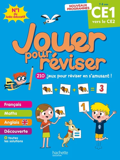 Jouer pour réviser - Du CE1 au CE2 - Cahier de vacances 2026