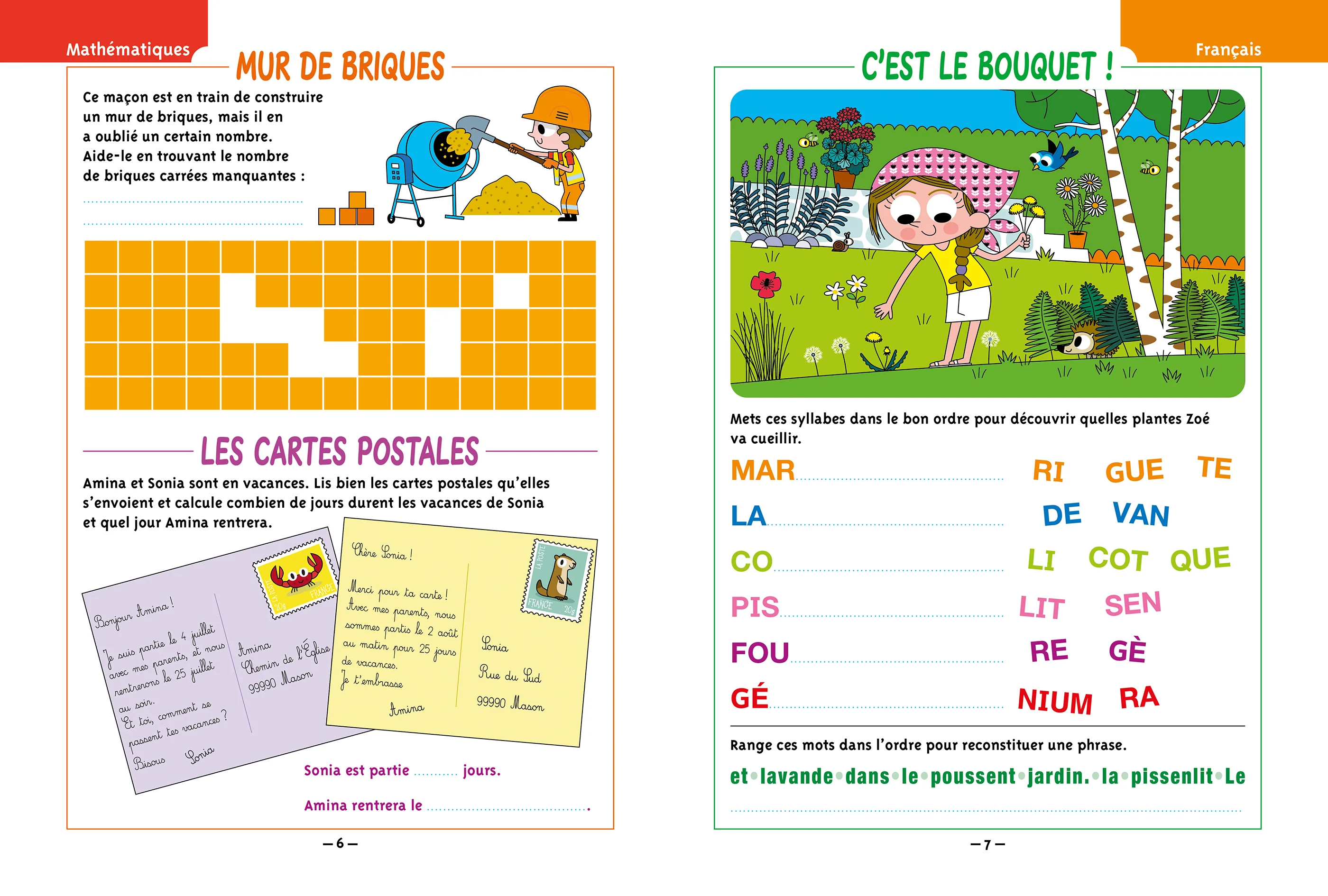 Jouer pour réviser - Du CE1 au CE2 - Cahier de vacances 2026 - Image 4