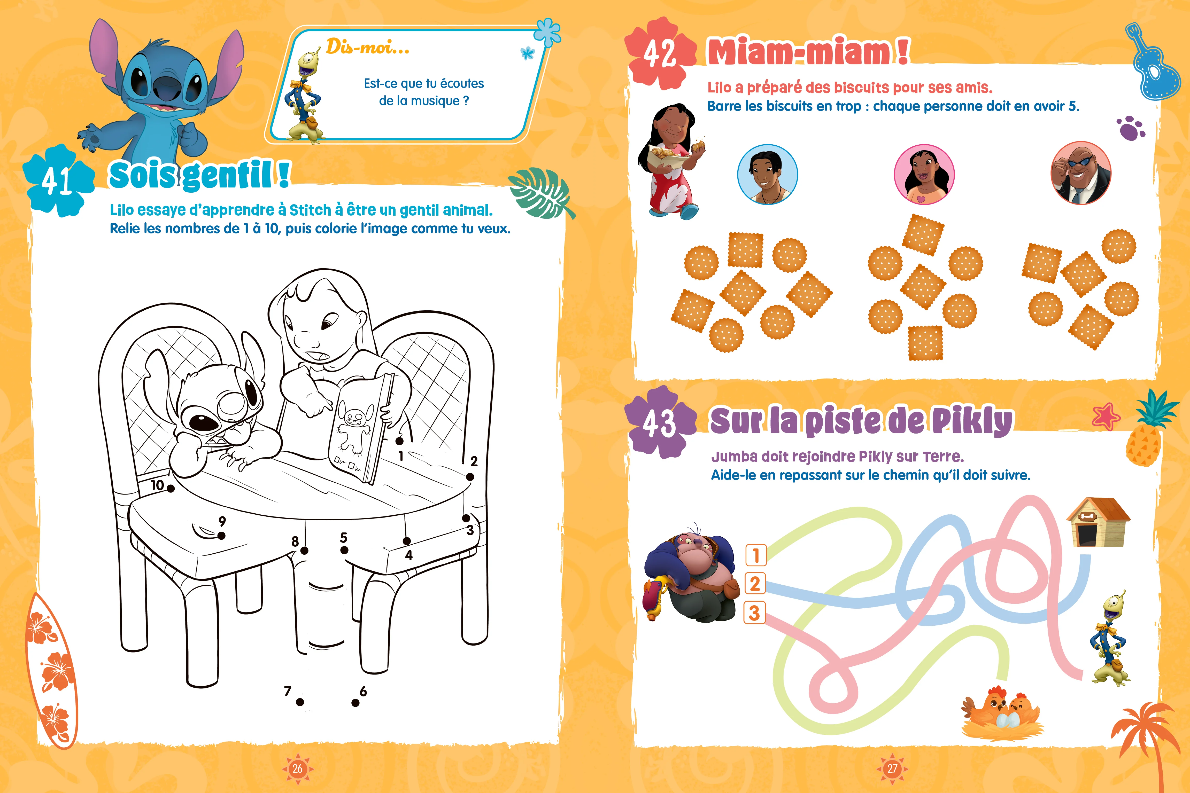 Disney - Stitch - Mes jeux de vacances 2026 - De la Moyenne Section à la Grande Section - Image 3