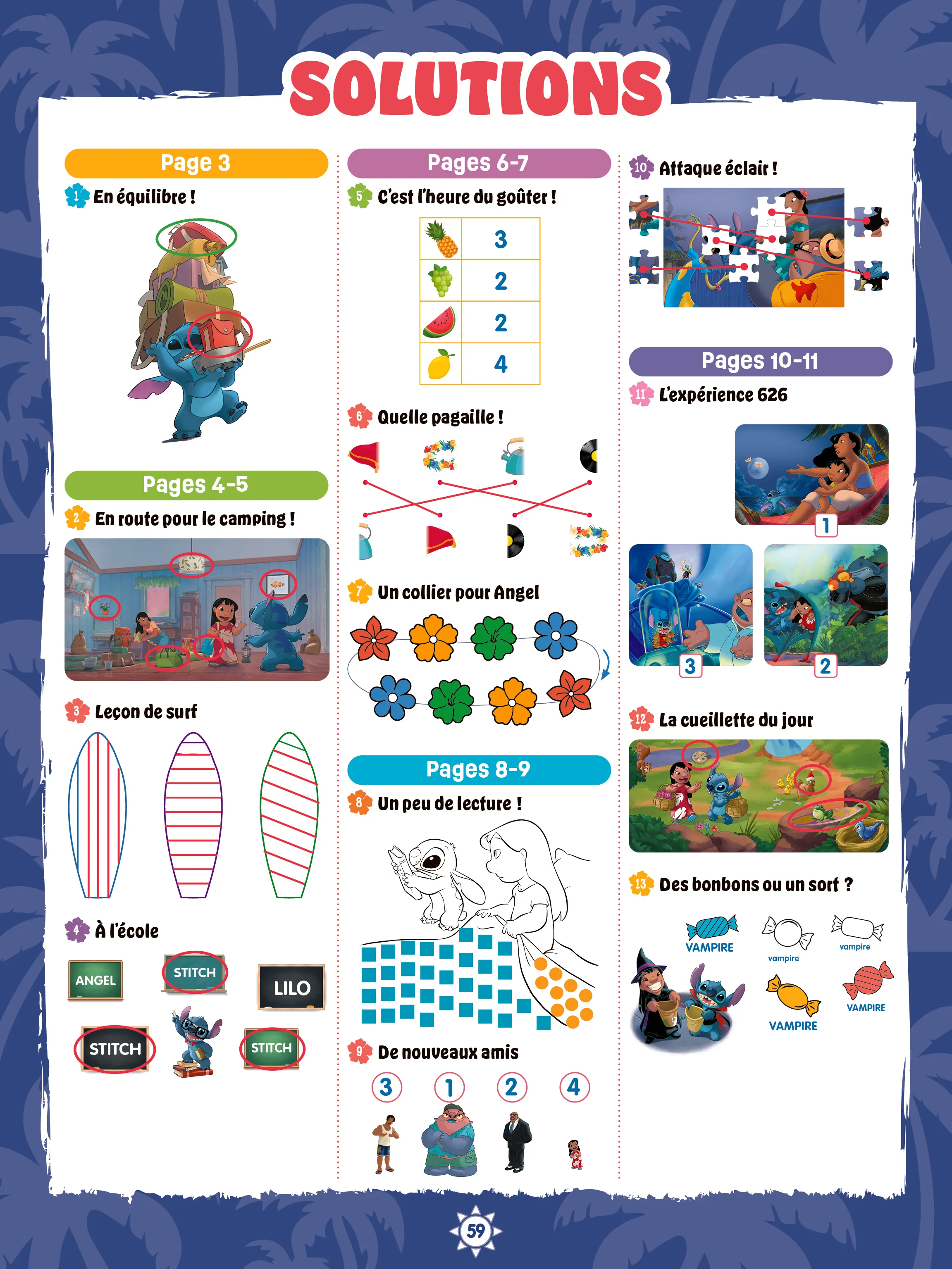 Disney - Stitch - Mes jeux de vacances 2026 - De la Moyenne Section à la Grande Section - Image 7