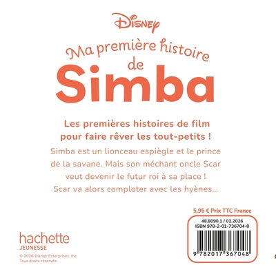 DISNEY BABY - Ma Première Histoire de Simba - L'histoire du film Le Roi Lion - Image 2