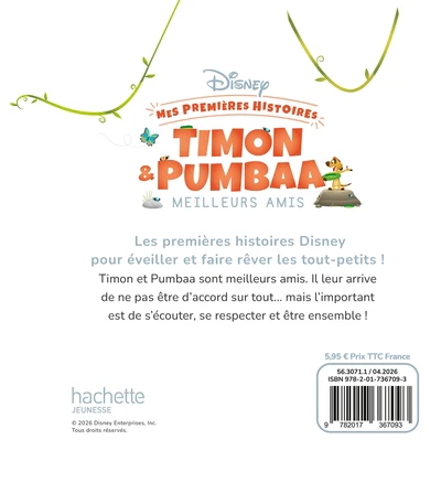 DISNEY - Mes Premières Histoires - Timon et Pumbaa meilleurs amis - Image 2