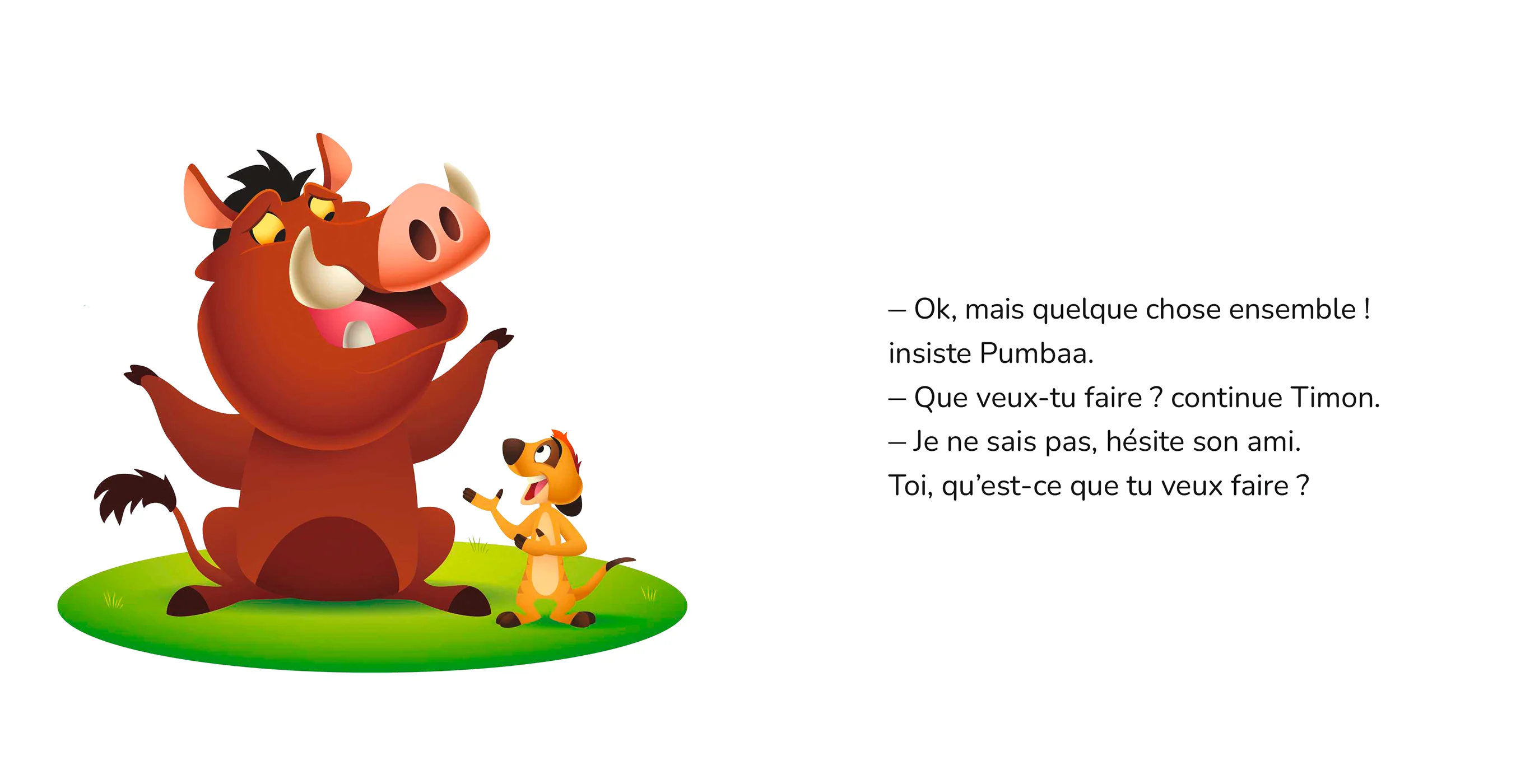 DISNEY - Mes Premières Histoires - Timon et Pumbaa meilleurs amis - Image 4