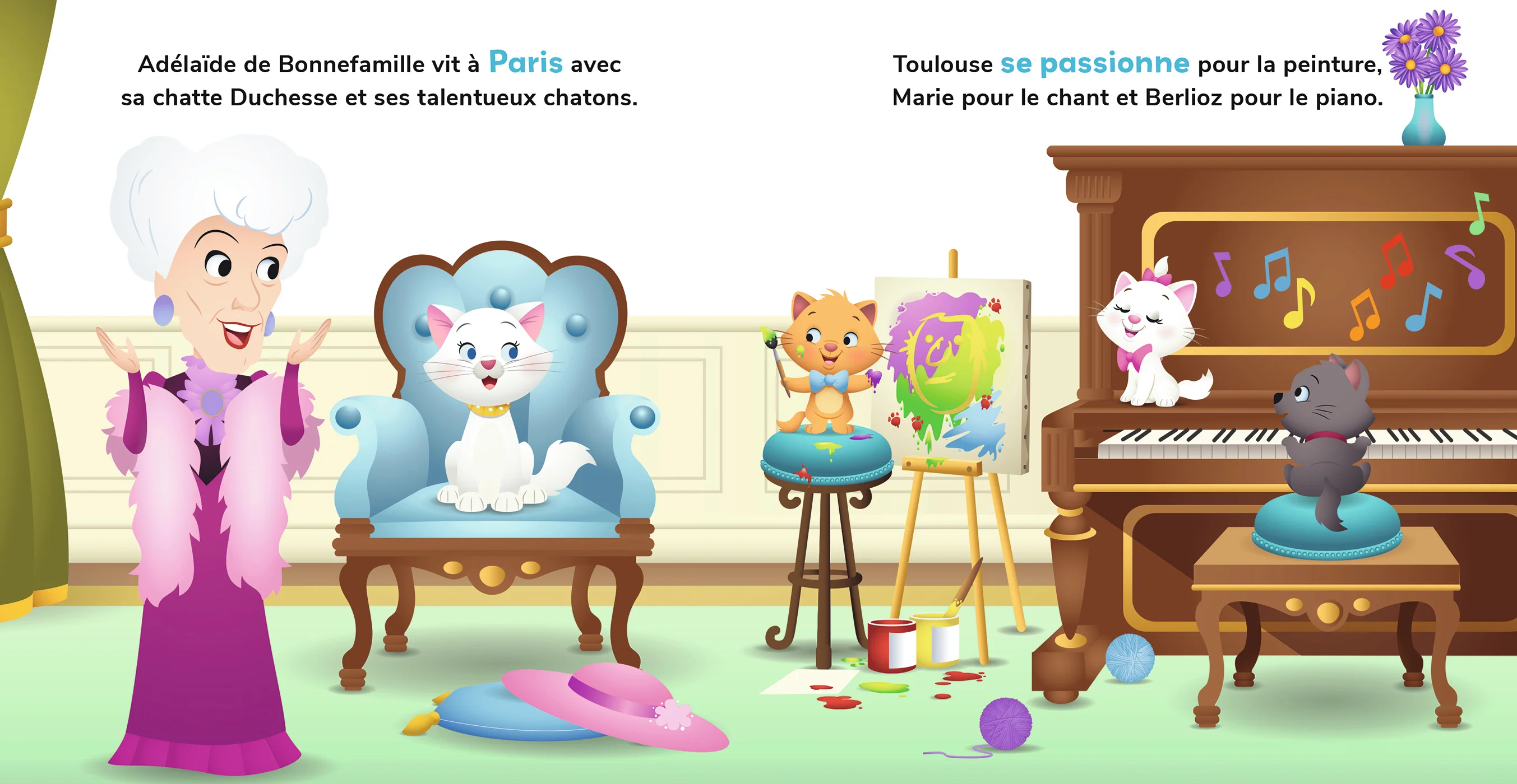 DISNEY BABY - Ma Première Histoire des Aristochats - L'histoire du film - Image 3