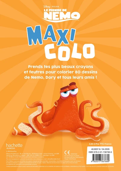 DISNEY - Maxi Colo - Spécial Nemo - Dory - Image 2