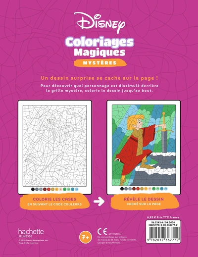 DISNEY - Mes Coloriages magiques - Mystères - Les Grands Classiques - Image 2