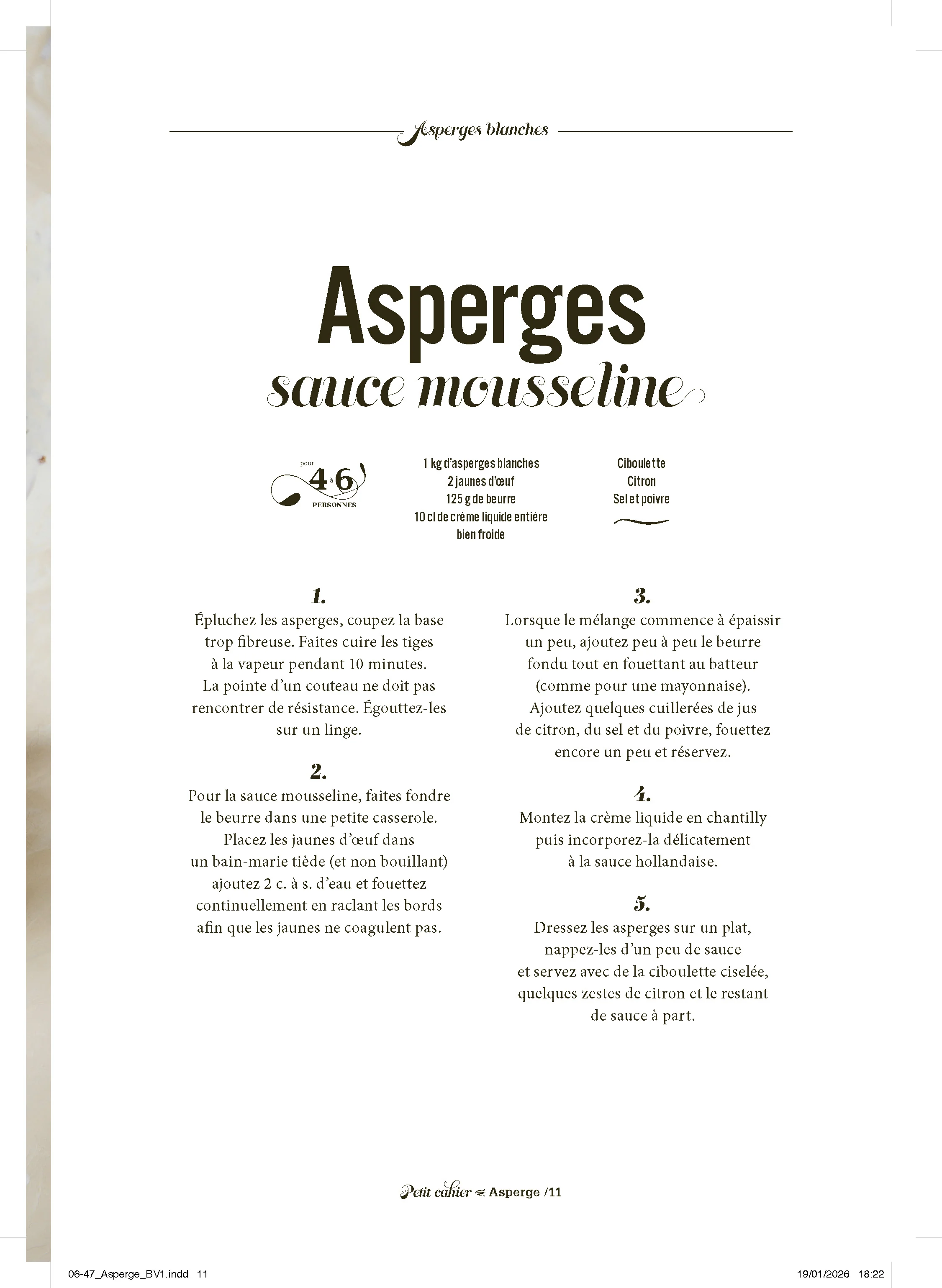 Les petits cahiers 180°C - Asperge - Image 6