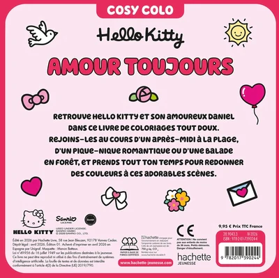 Hello Kitty - Amour toujours - Cosy Colo - Image 2