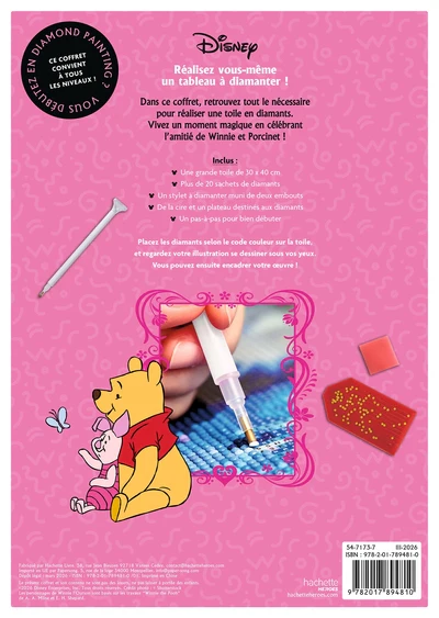 Kit diamond painting Disney officiel - Winnie l'Ourson - Image 17