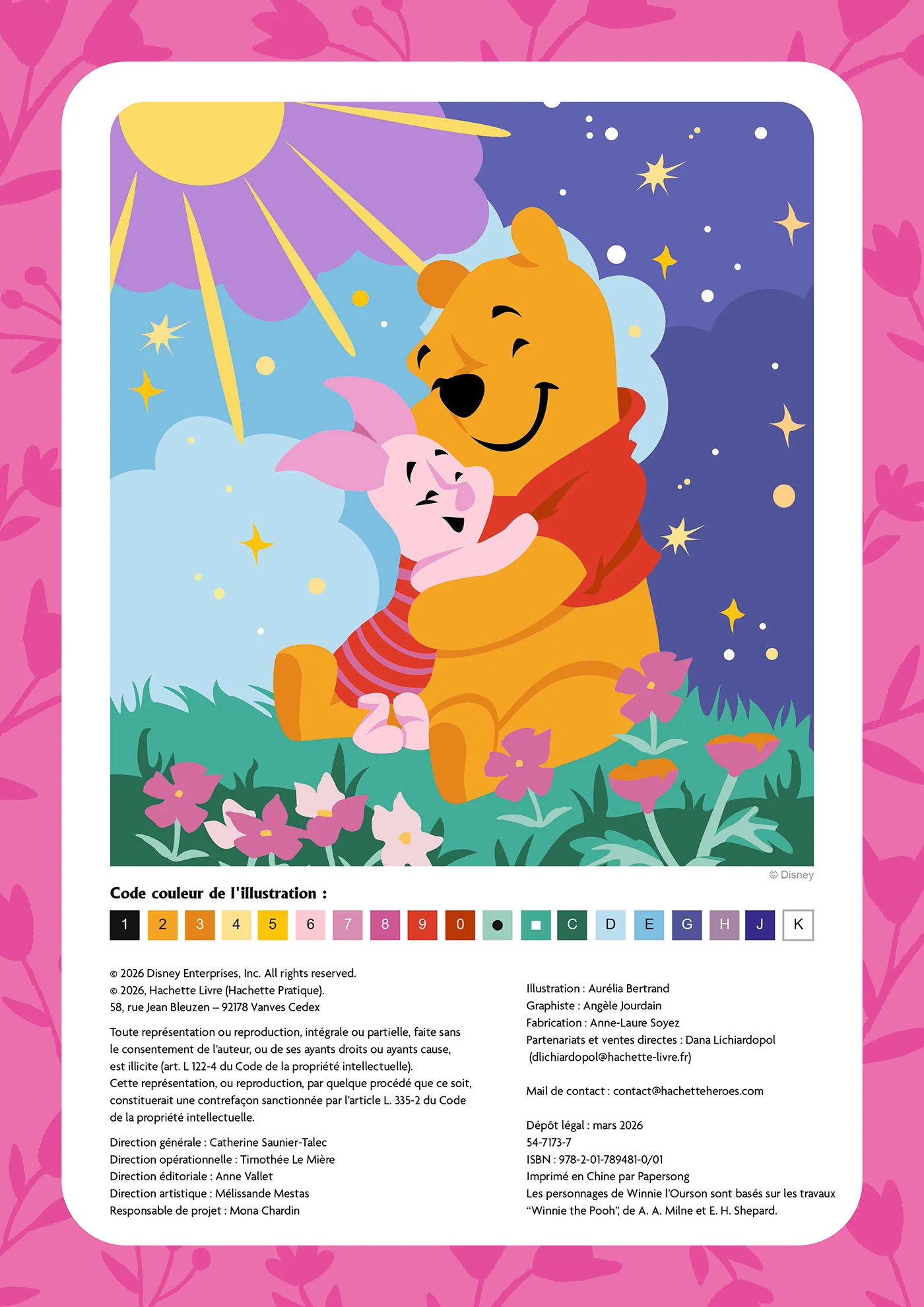 Kit diamond painting Disney officiel - Winnie l'Ourson - Image 5