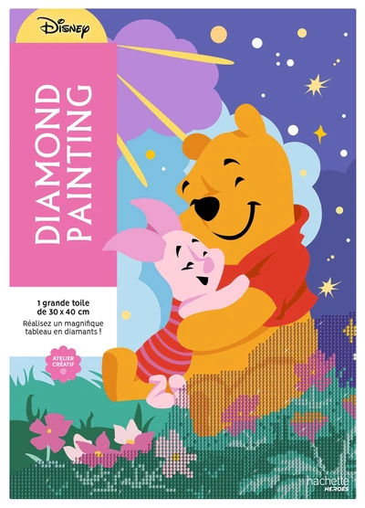Kit diamond painting Disney officiel - Winnie l'Ourson - Image 6