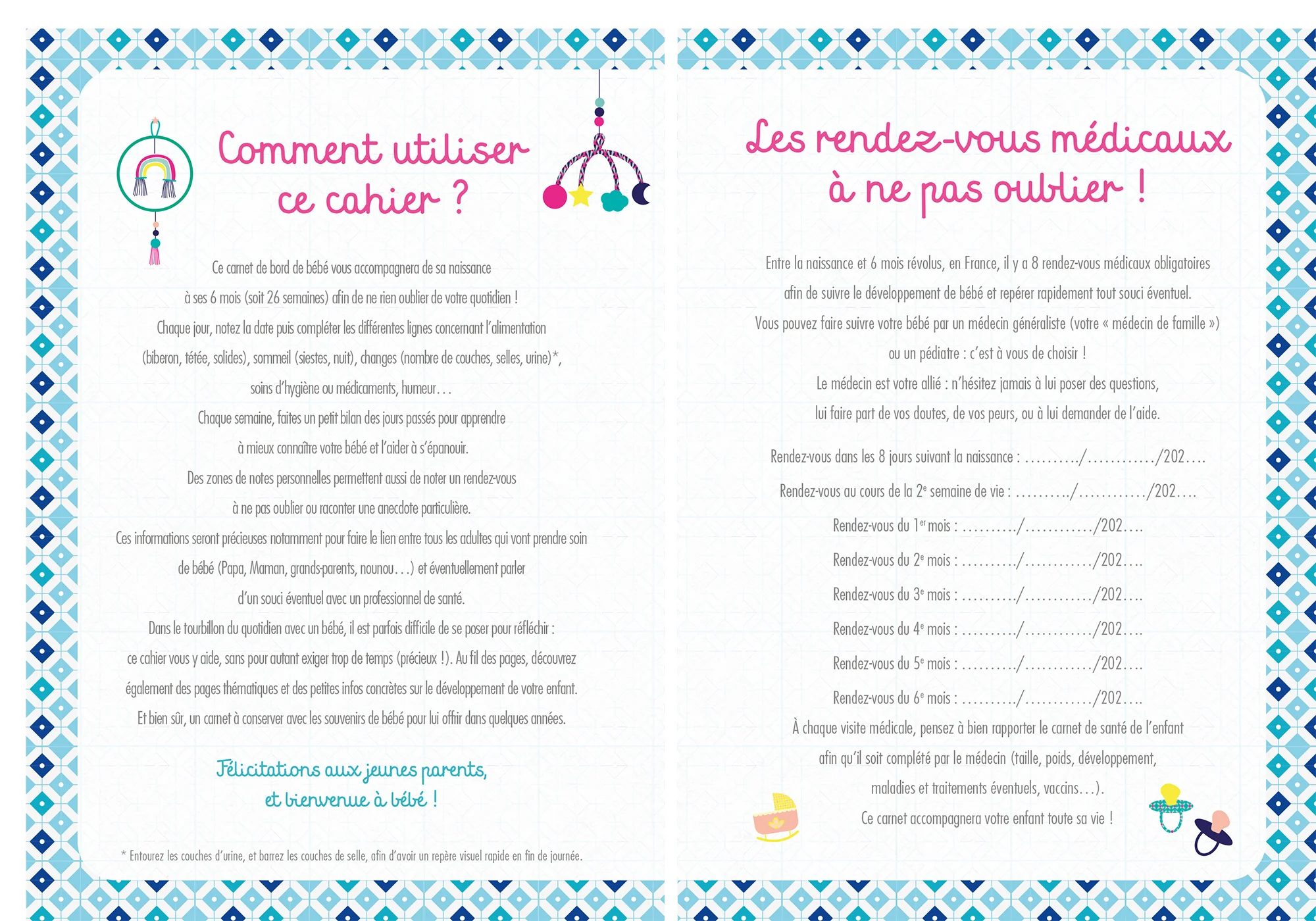 Carnet des premiers jours de mon bébé - Image 4