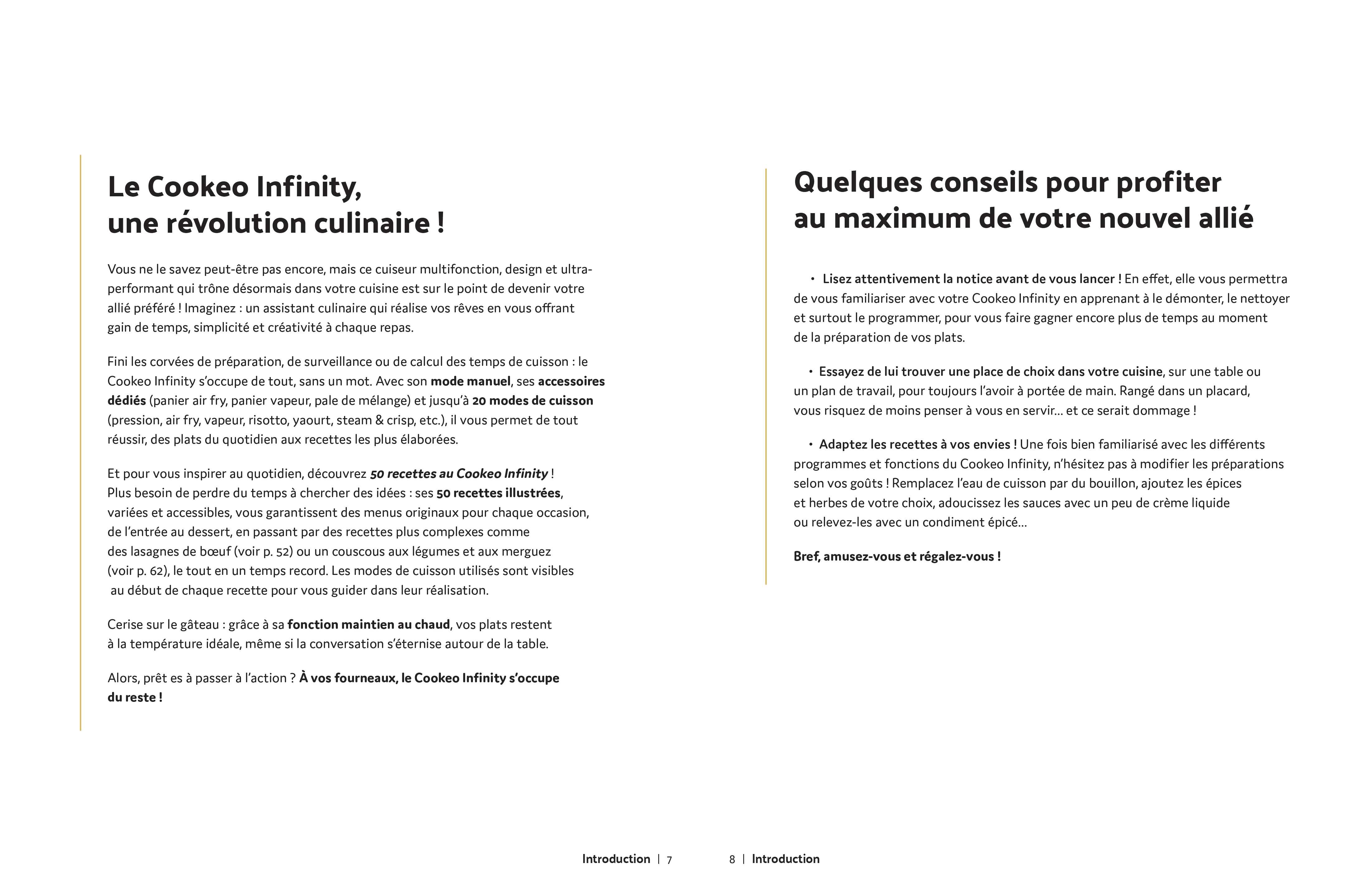 50 recettes au Cookeo infinity - Image 3