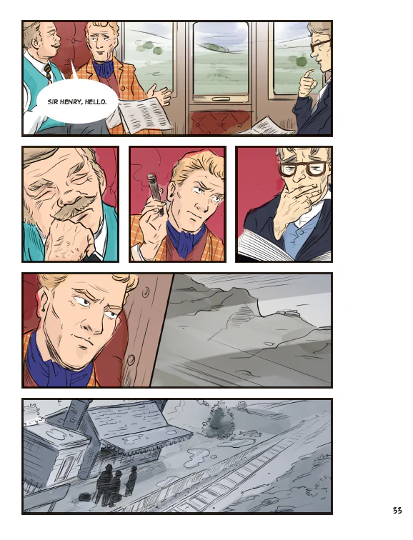 L'anglais en BD spécial Collège - The Hound of the Baskervilles - Image 4