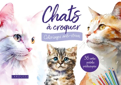 Cartes postales à colorier : Chats à croquer - Image 5
