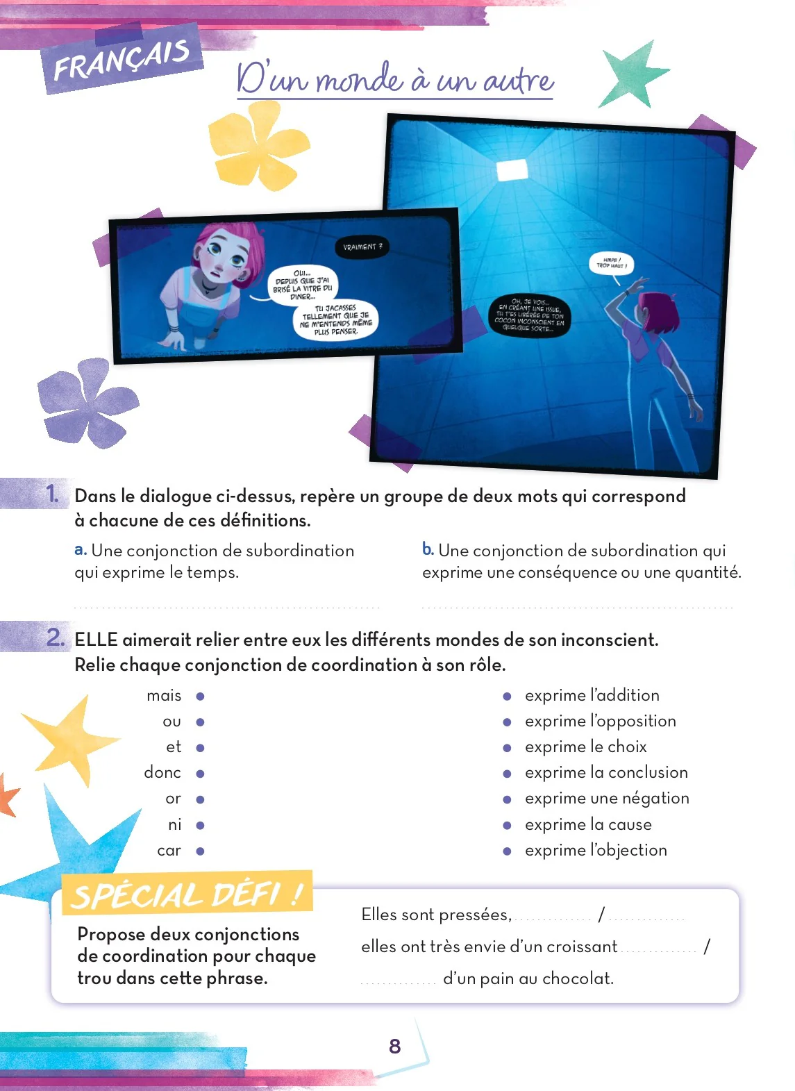 Mon cahier de Vacances ELLES - De la 6ème à la 5ème - Image 2