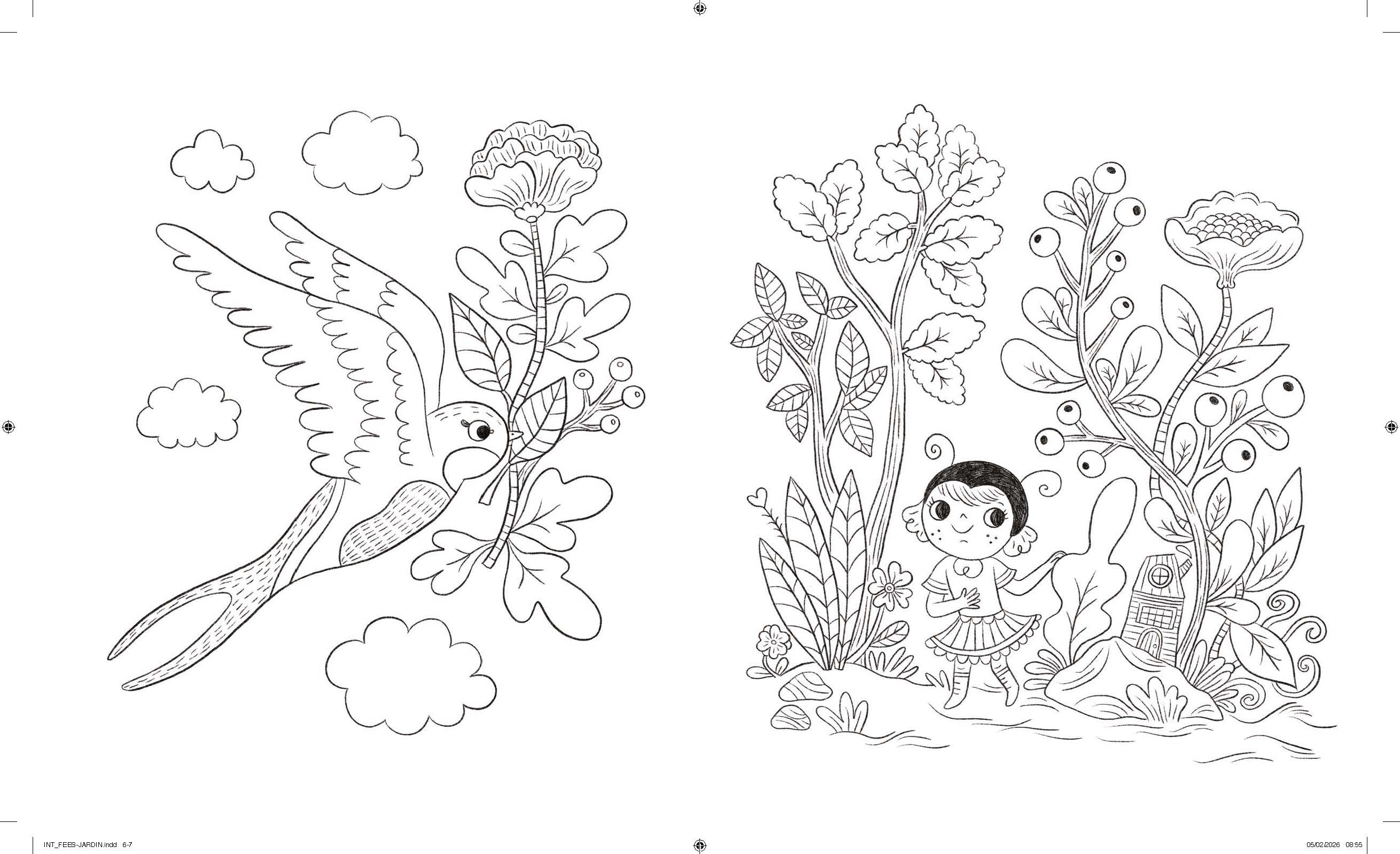 Coloriages - Fées des jardins - Image 2
