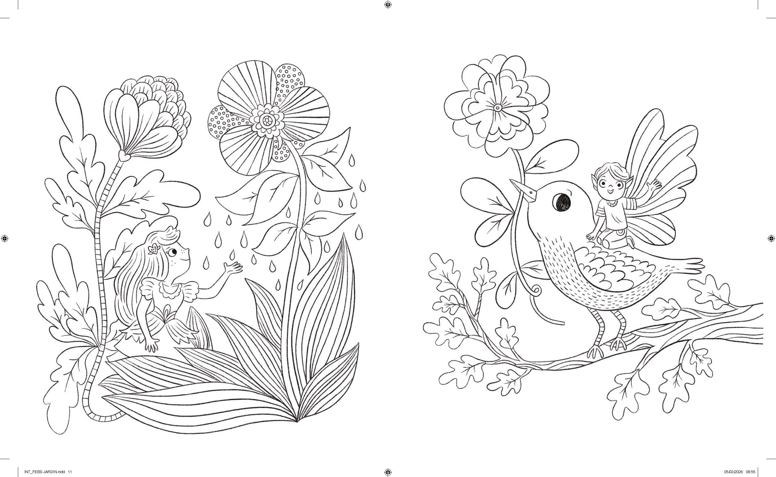 Coloriages - Fées des jardins - Image 4