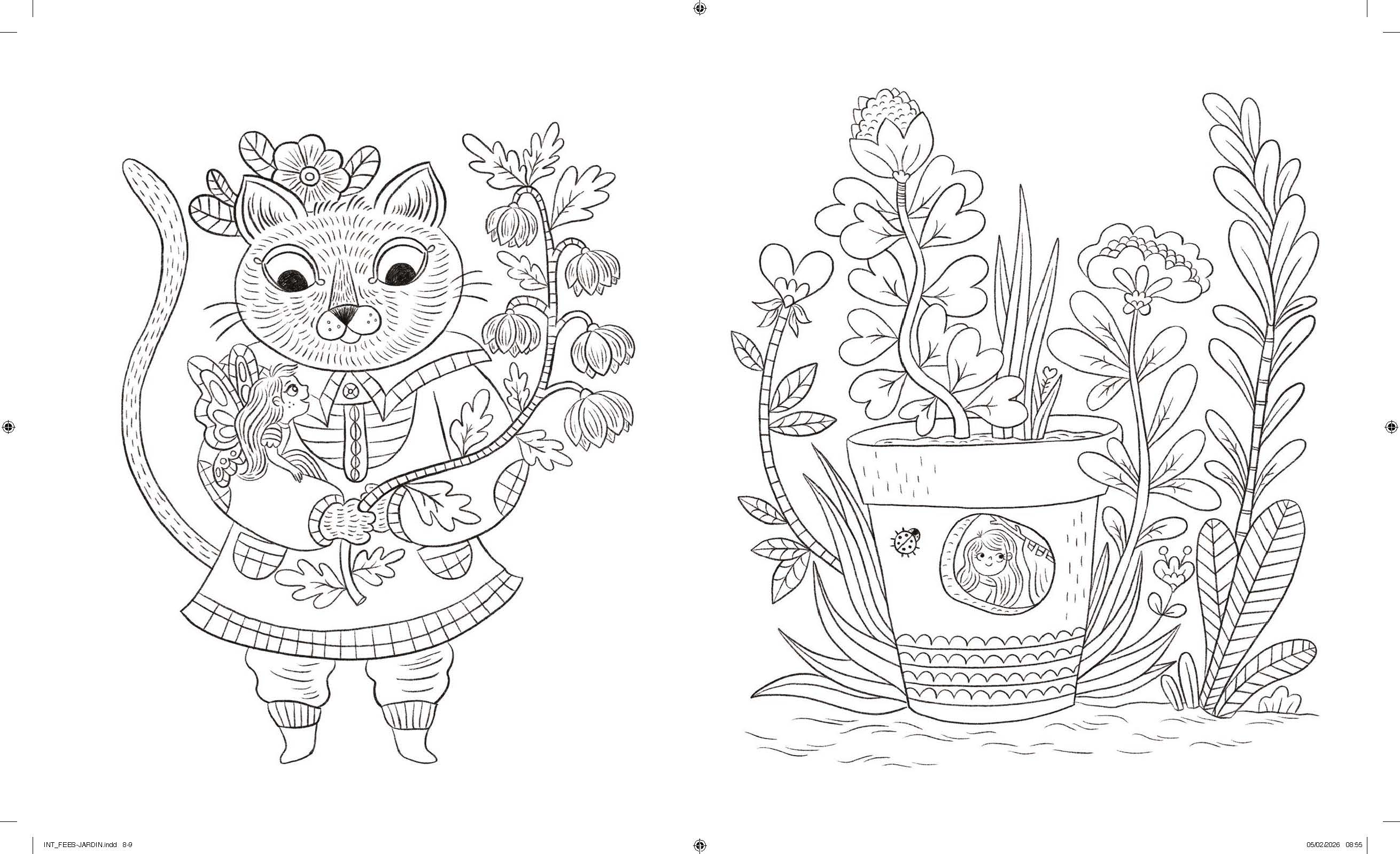 Coloriages - Fées des jardins - Image 7